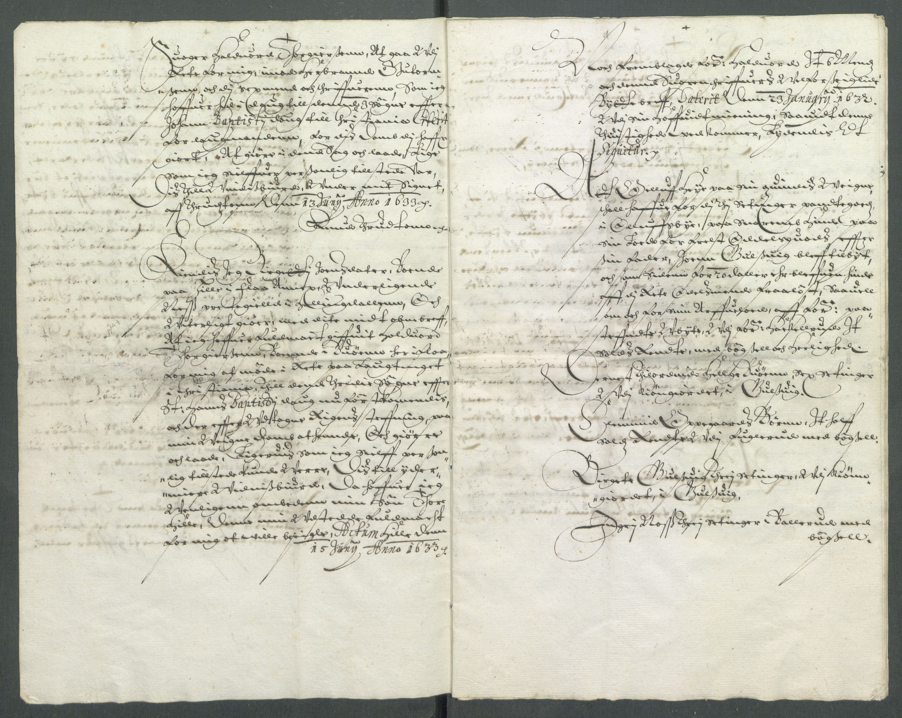 Riksarkivets diplomsamling, AV/RA-EA-5965/F02/L0144: Dokumenter, 1633, p. 51