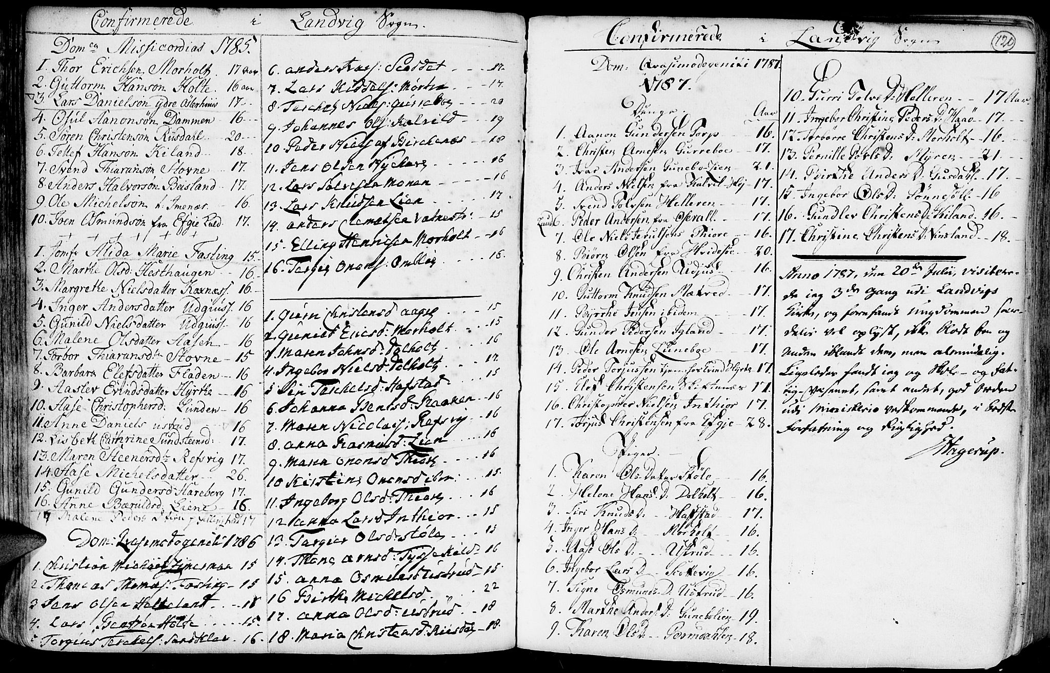 Hommedal sokneprestkontor, AV/SAK-1111-0023/F/Fa/Fab/L0002: Parish register (official) no. A 2 /1, 1741-1848, p. 120