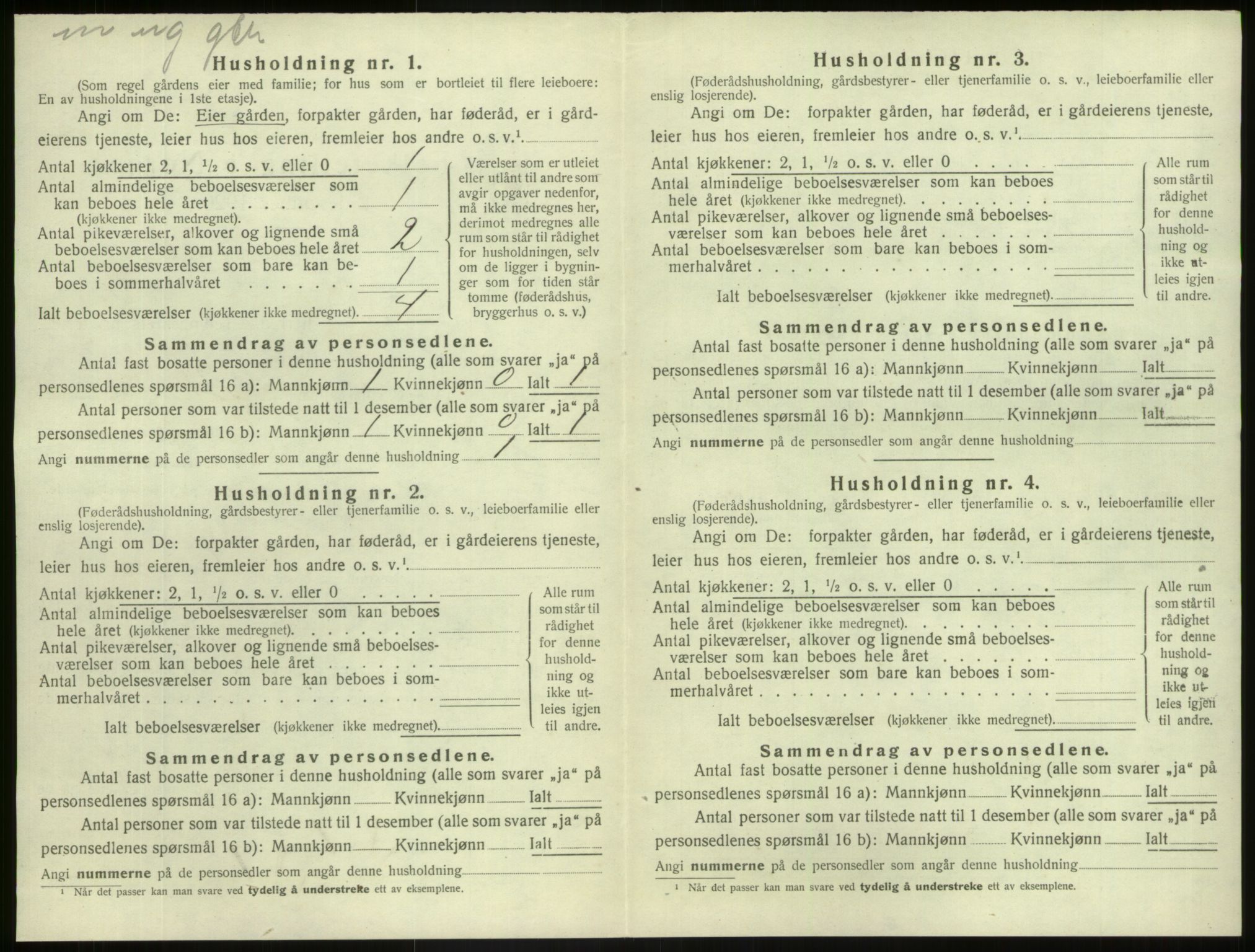 SAB, 1920 census for Luster, 1920, p. 63