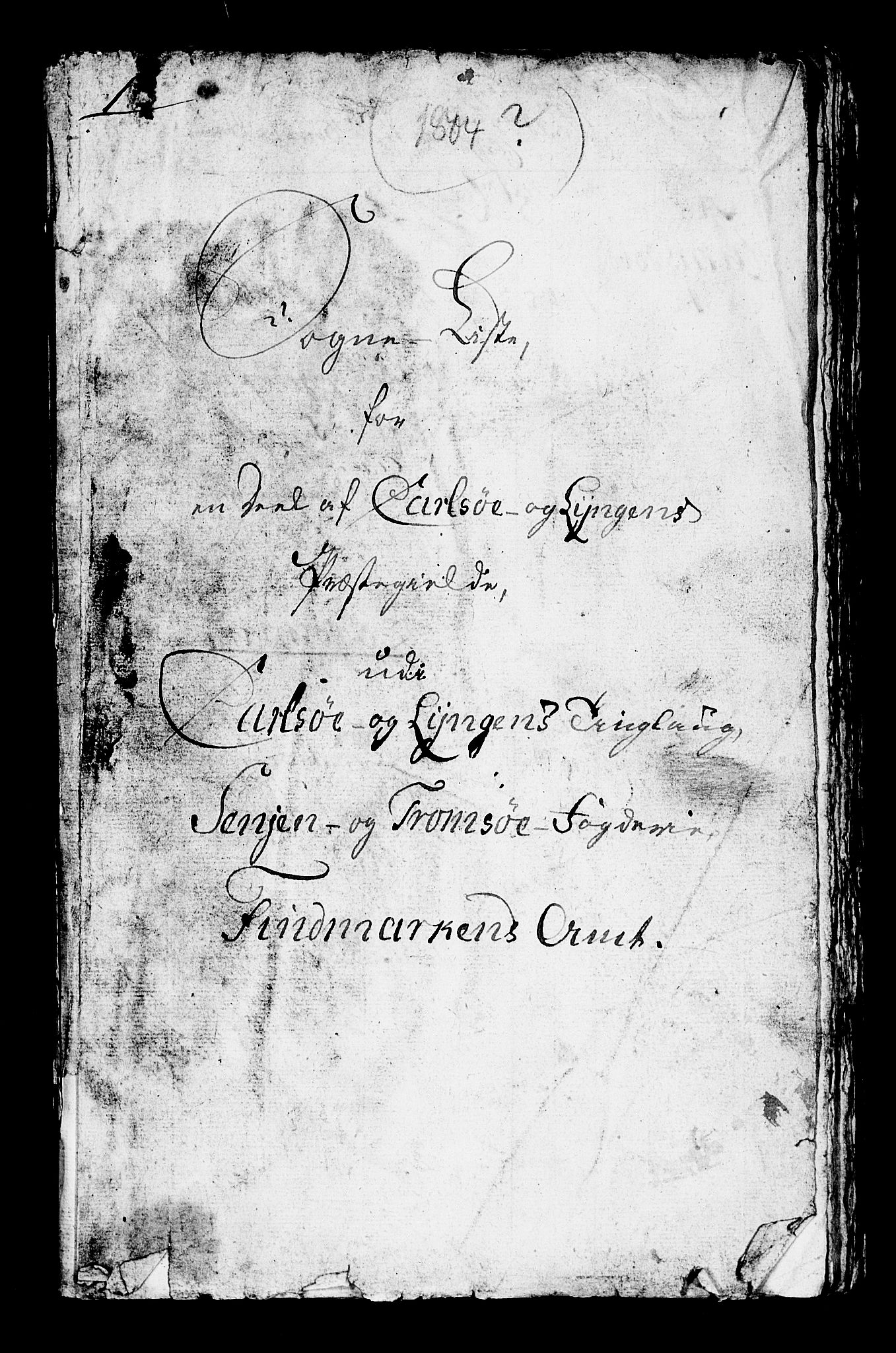 Senja og Tromsø fogderi, SATØ/S-0061/Zhb, 1804-1812, p. 249