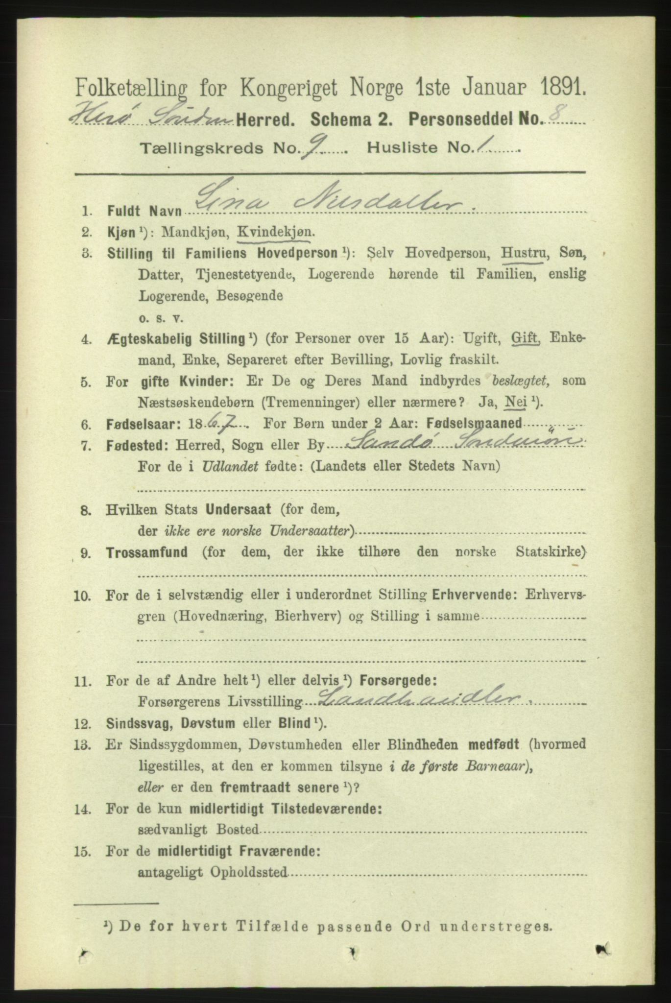 RA, 1891 census for 1515 Herøy, 1891, p. 3625