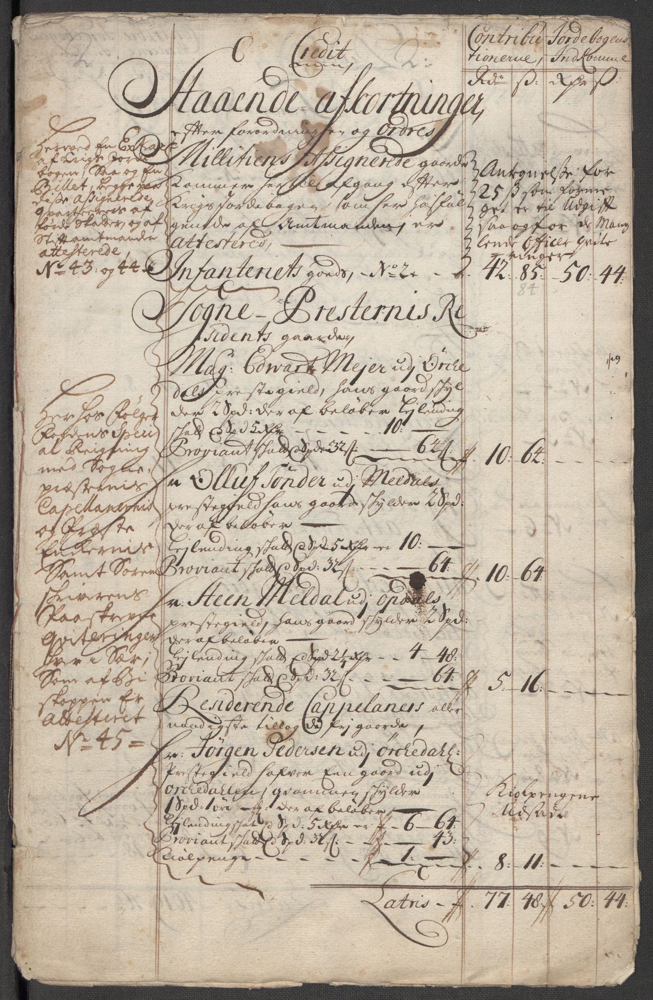Rentekammeret inntil 1814, Reviderte regnskaper, Fogderegnskap, AV/RA-EA-4092/R60/L3963: Fogderegnskap Orkdal og Gauldal, 1712, p. 6