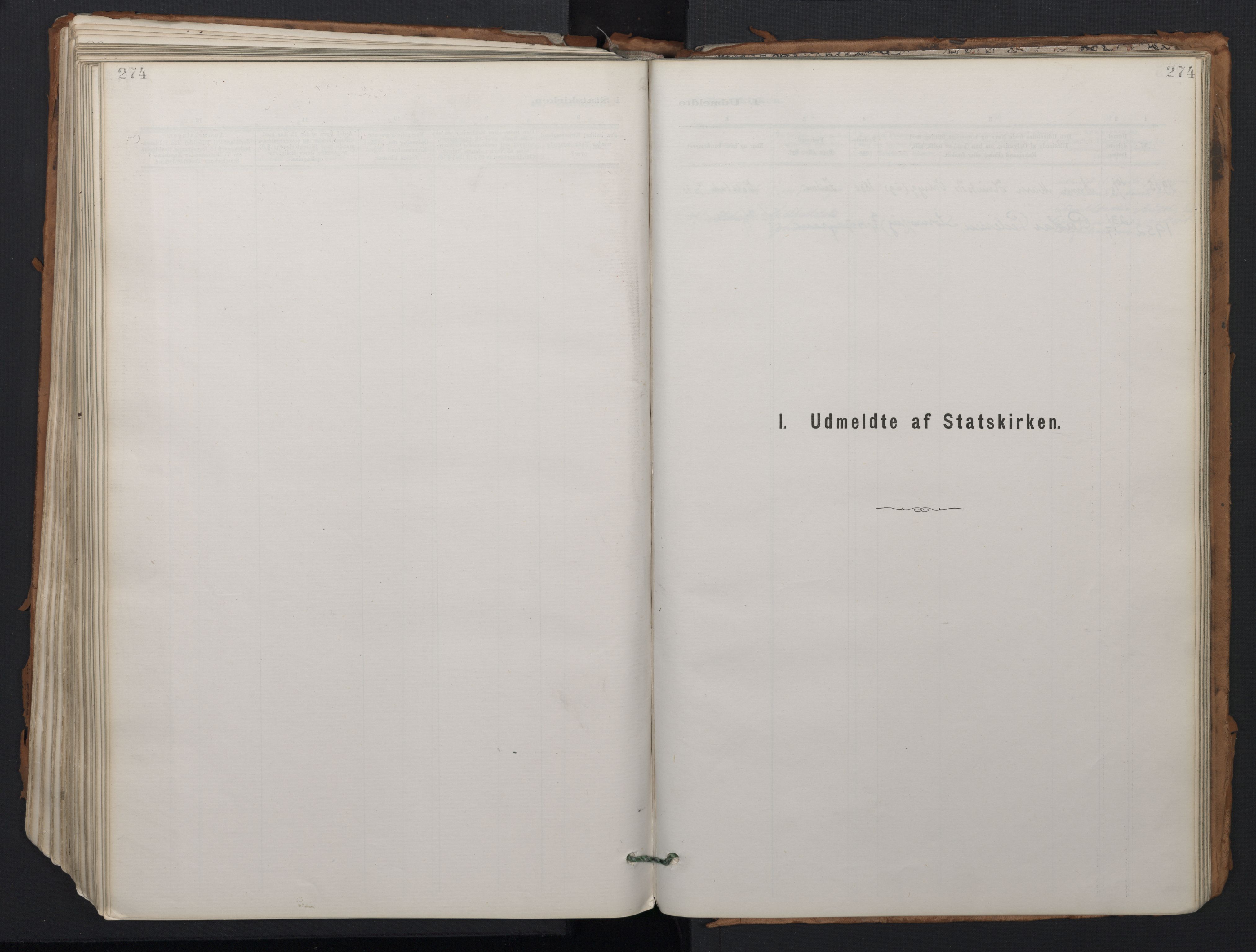 Ministerialprotokoller, klokkerbøker og fødselsregistre - Nordland, SAT/A-1459/824/L0338: Parish register (official) no. 824A01, 1880-1915, p. 274