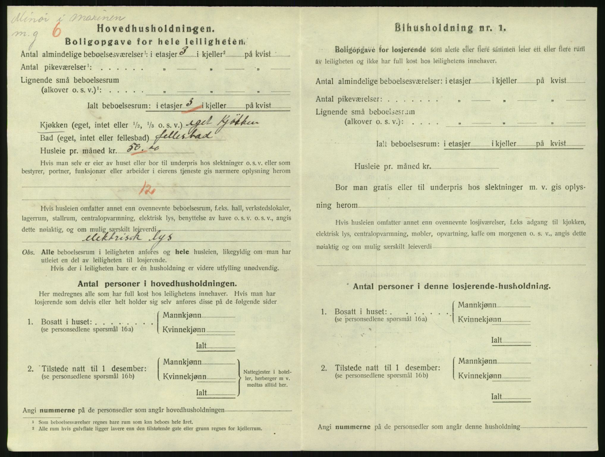 SAKO, 1920 census for Horten, 1920, p. 3930