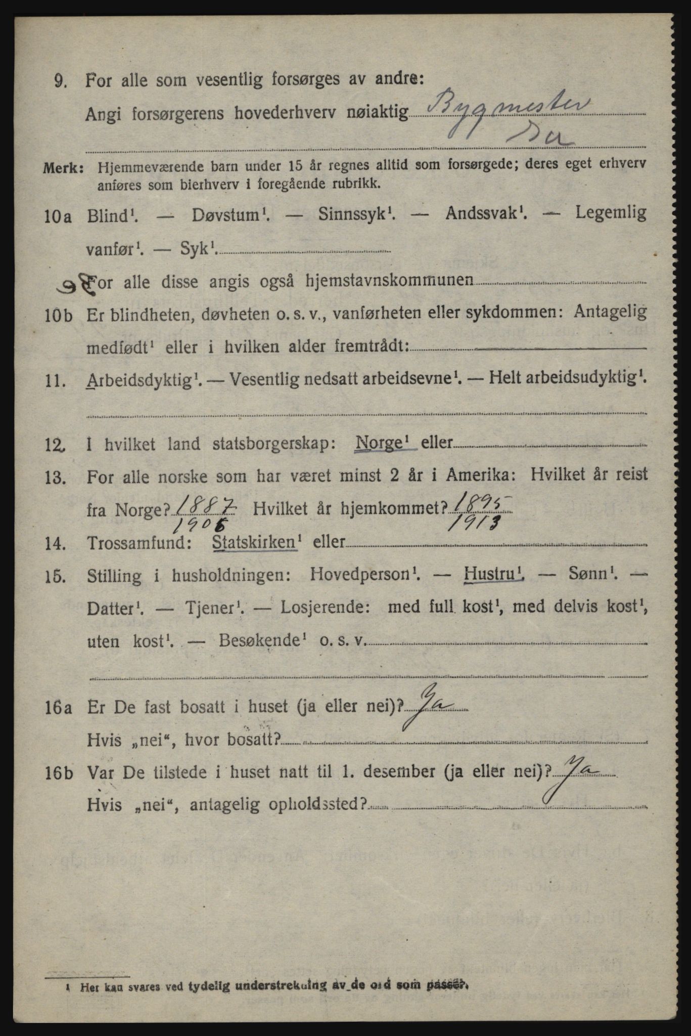 SAO, 1920 census for Berg, 1920, p. 7214
