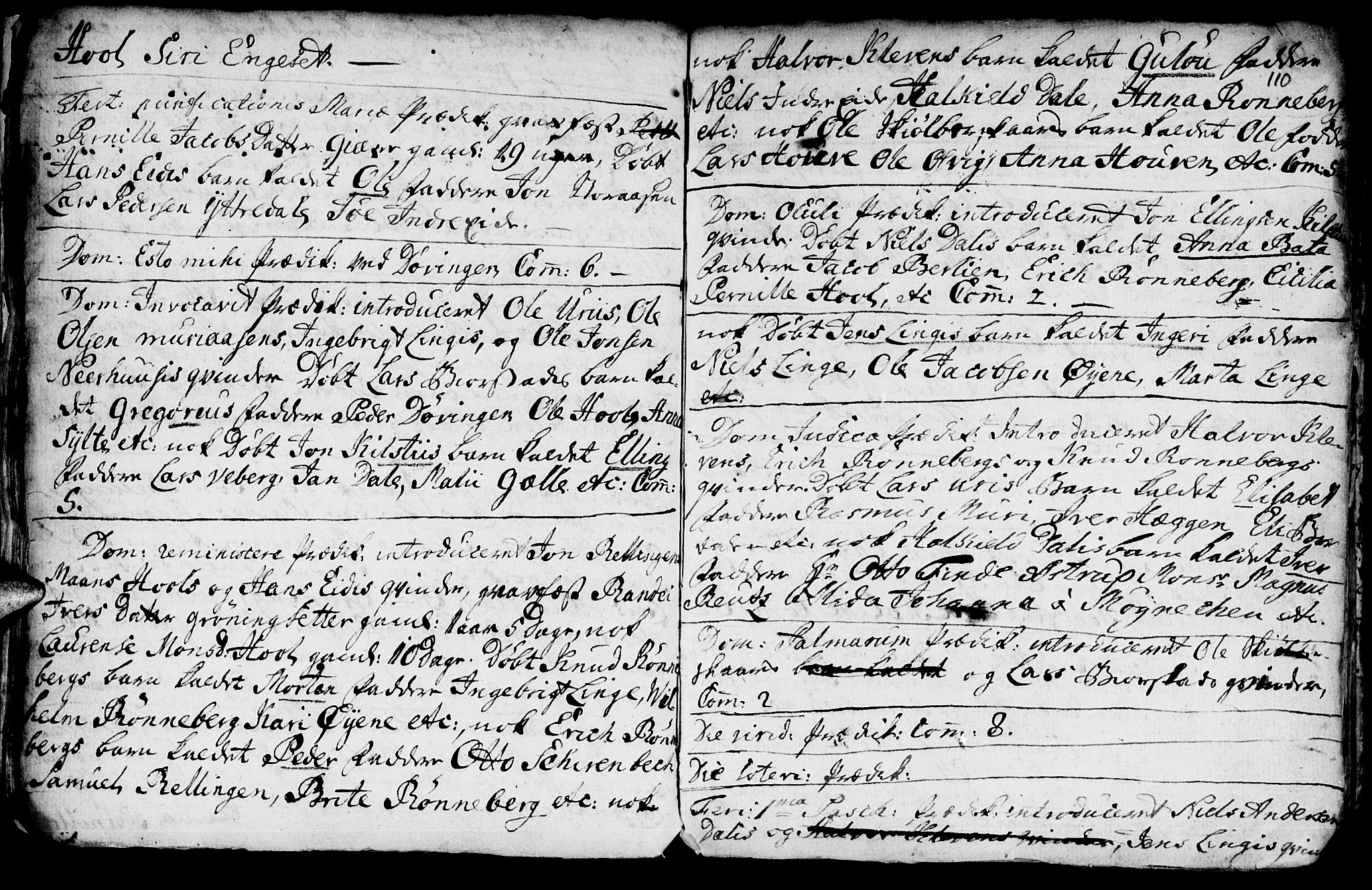 Ministerialprotokoller, klokkerbøker og fødselsregistre - Møre og Romsdal, AV/SAT-A-1454/519/L0240: Parish register (official) no. 519A01 /1, 1736-1760, p. 110