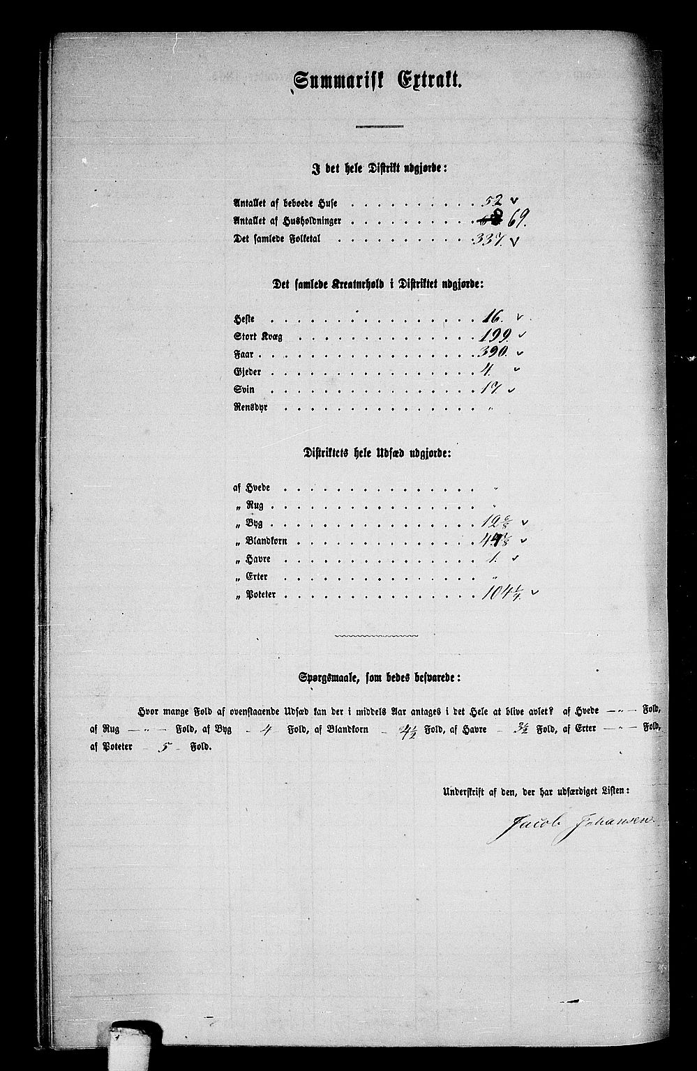 RA, 1865 census for Herøy, 1865, p. 61