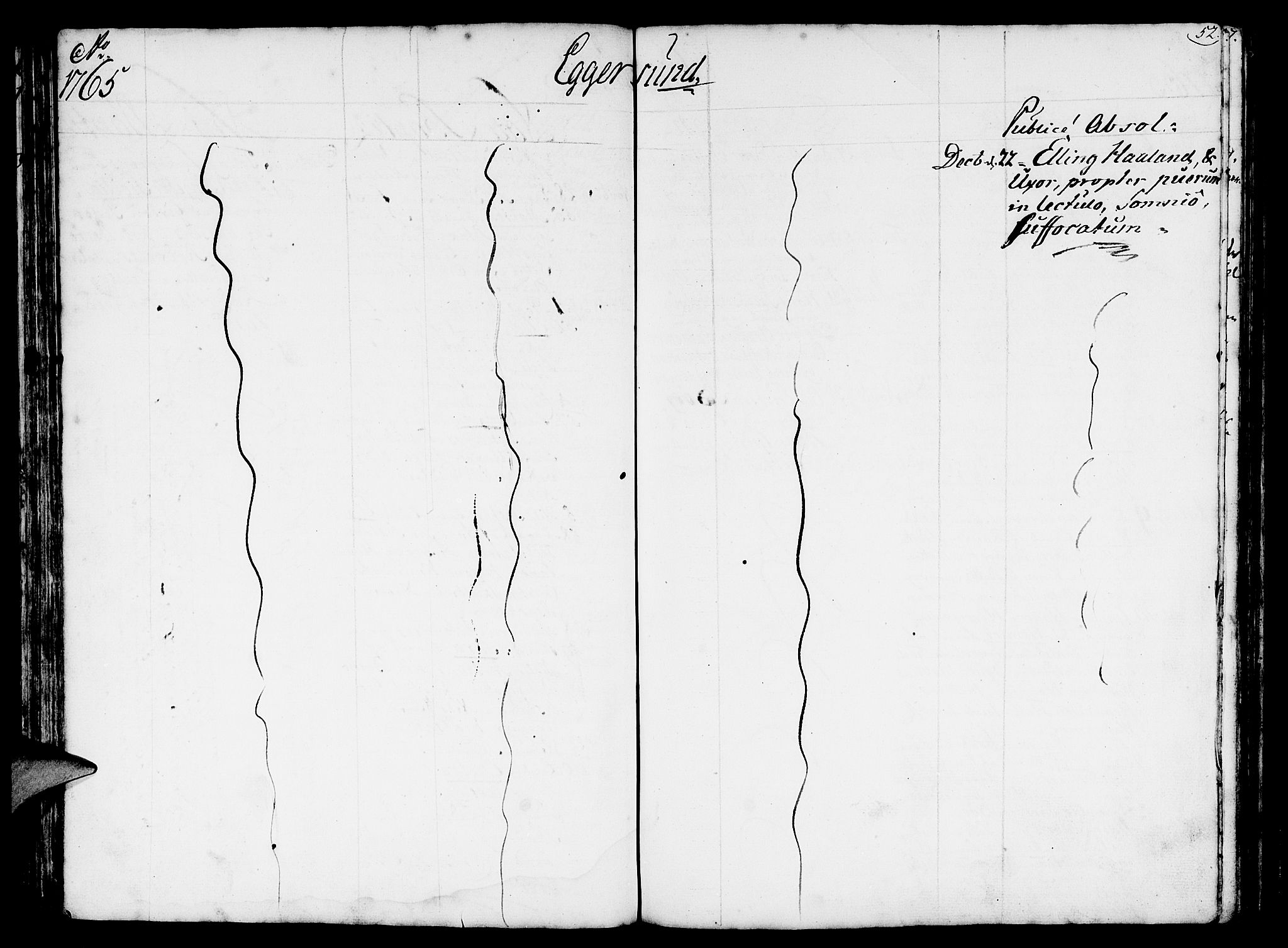 Eigersund sokneprestkontor, AV/SAST-A-101807/S08/L0003: Parish register (official) no. A 3, 1758-1775, p. 52