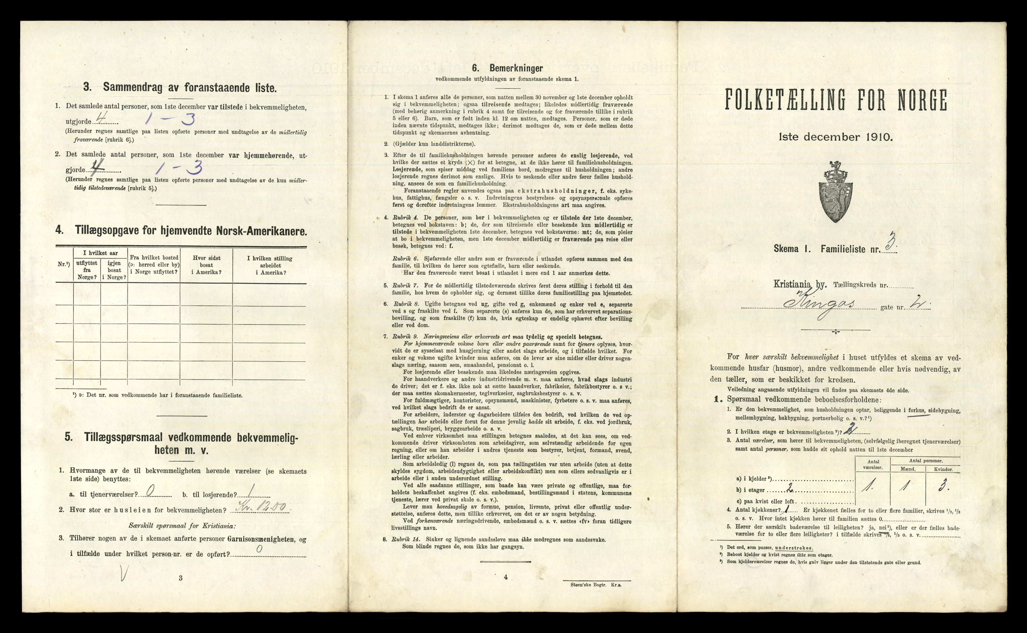 RA, 1910 census for Kristiania, 1910, p. 48149