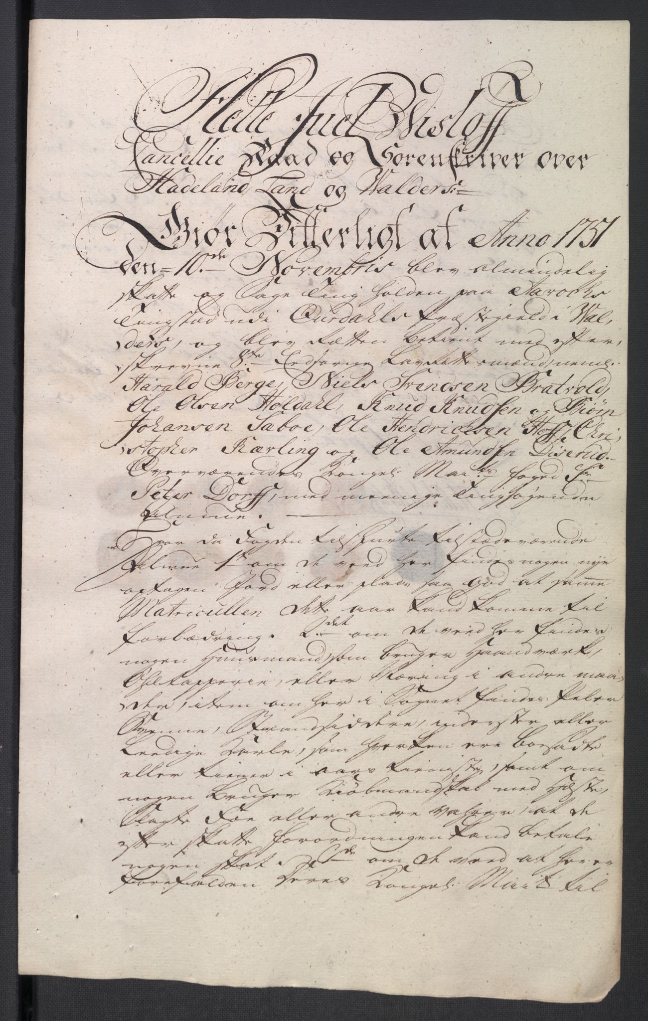 Rentekammeret inntil 1814, Reviderte regnskaper, Fogderegnskap, AV/RA-EA-4092/R18/L1348: Fogderegnskap Hadeland, Toten og Valdres, 1750-1751, p. 380