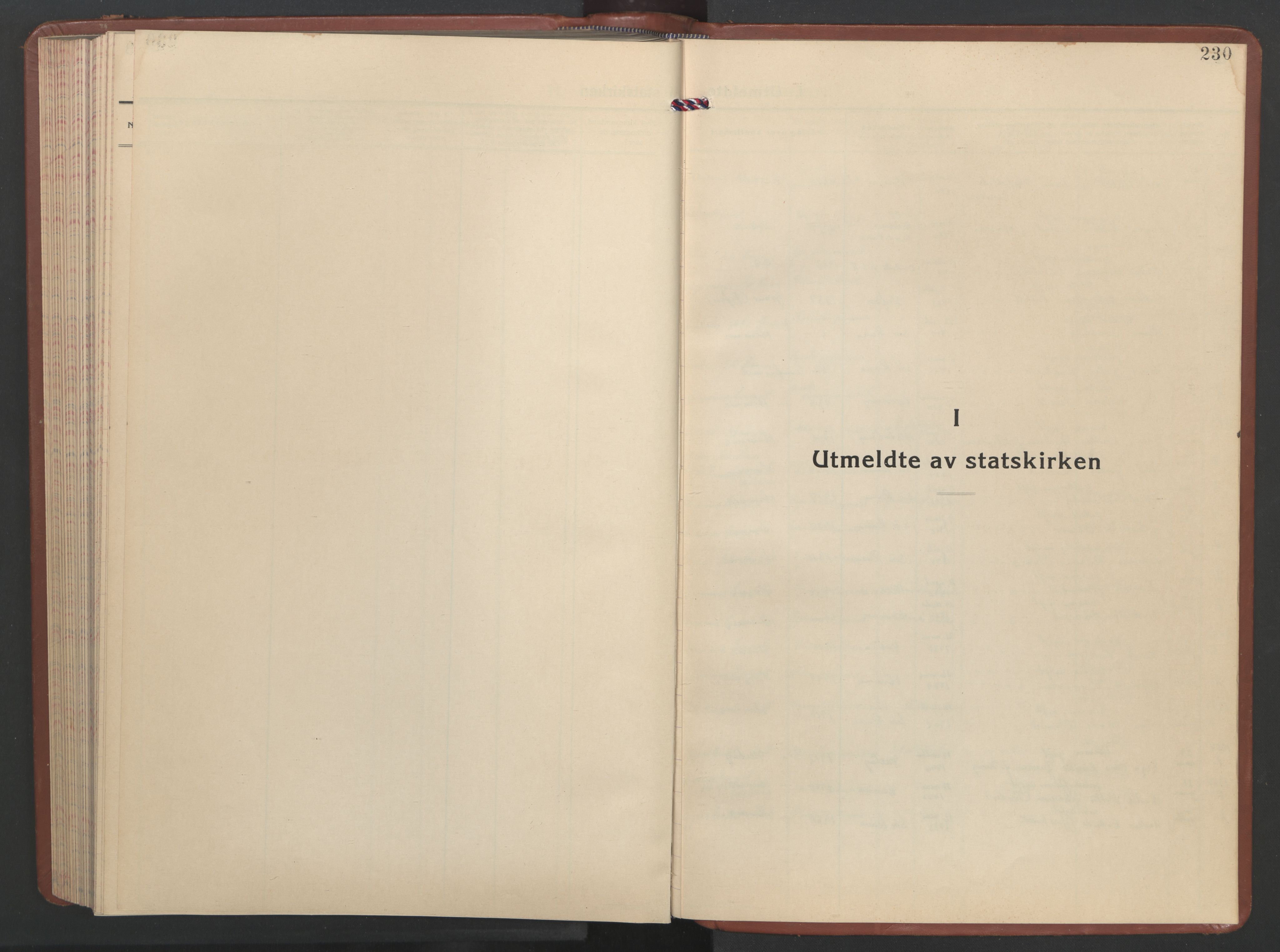 Ministerialprotokoller, klokkerbøker og fødselsregistre - Nordland, SAT/A-1459/825/L0374: Parish register (copy) no. 825C11, 1941-1957, p. 230