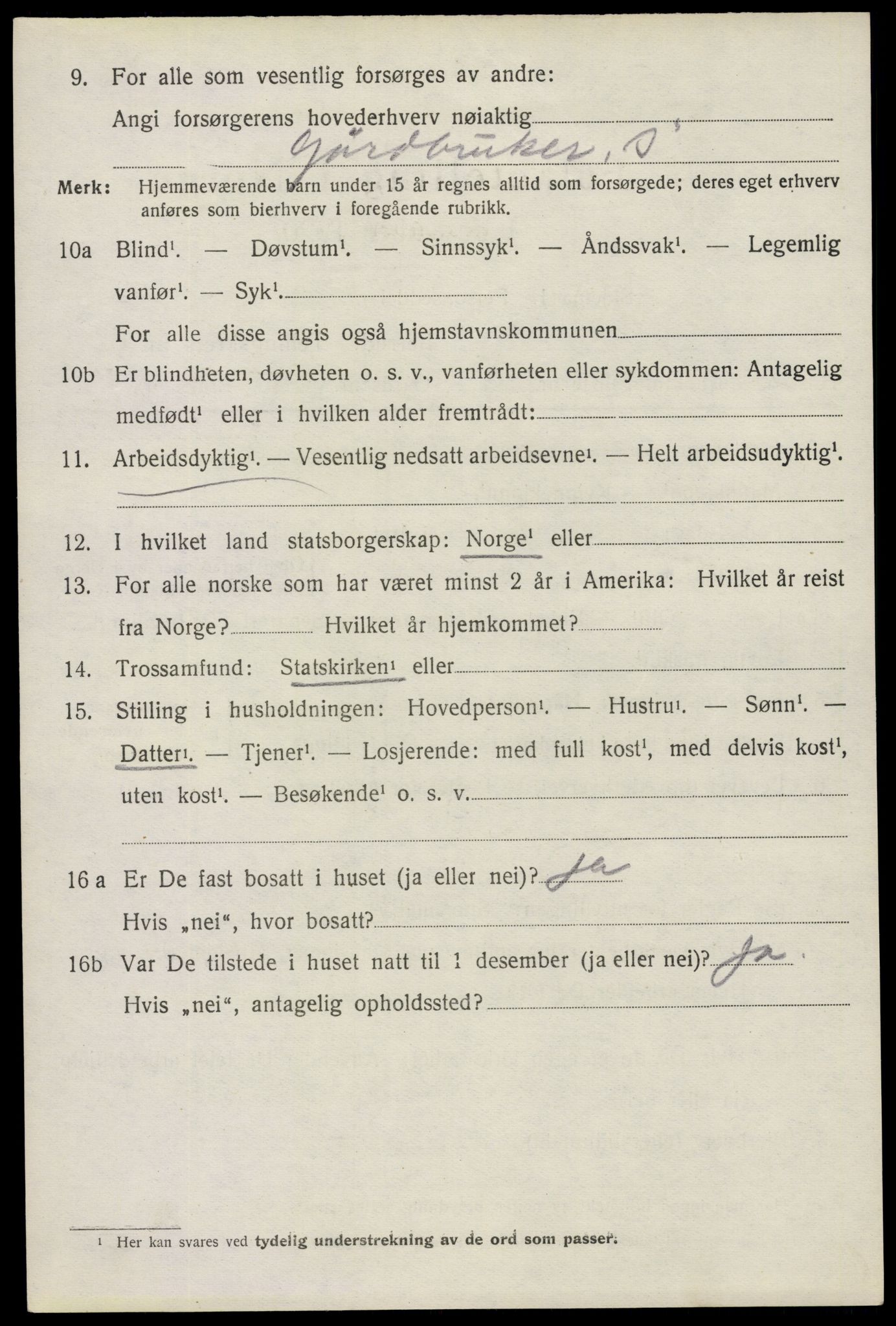 SAO, 1920 census for Rakkestad, 1920, p. 6032