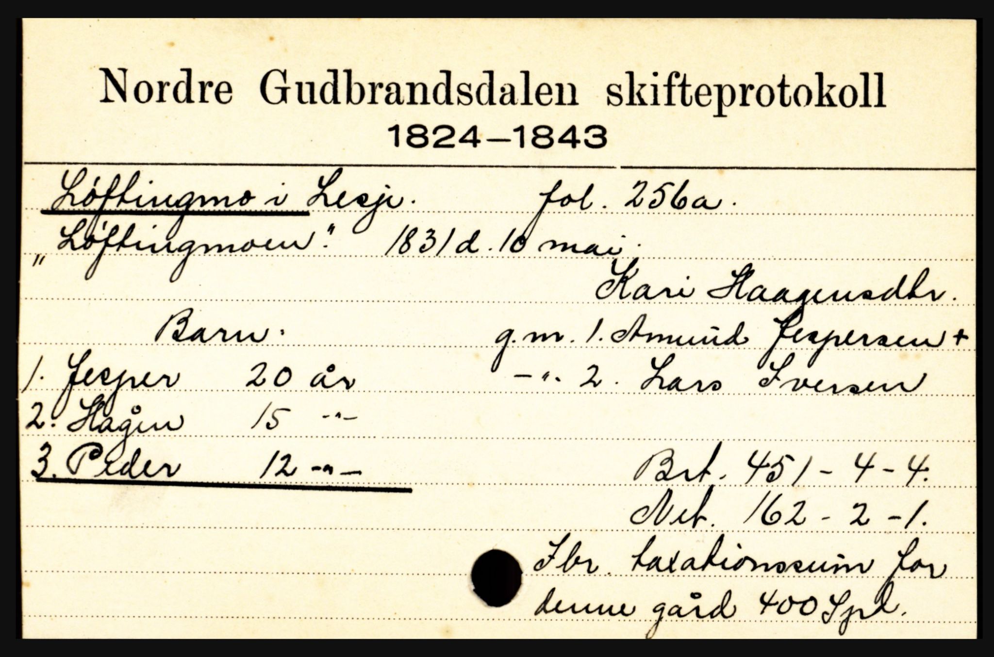 Nord-Gudbrandsdal tingrett, SAH/TING-002/J, 1658-1900, p. 8757