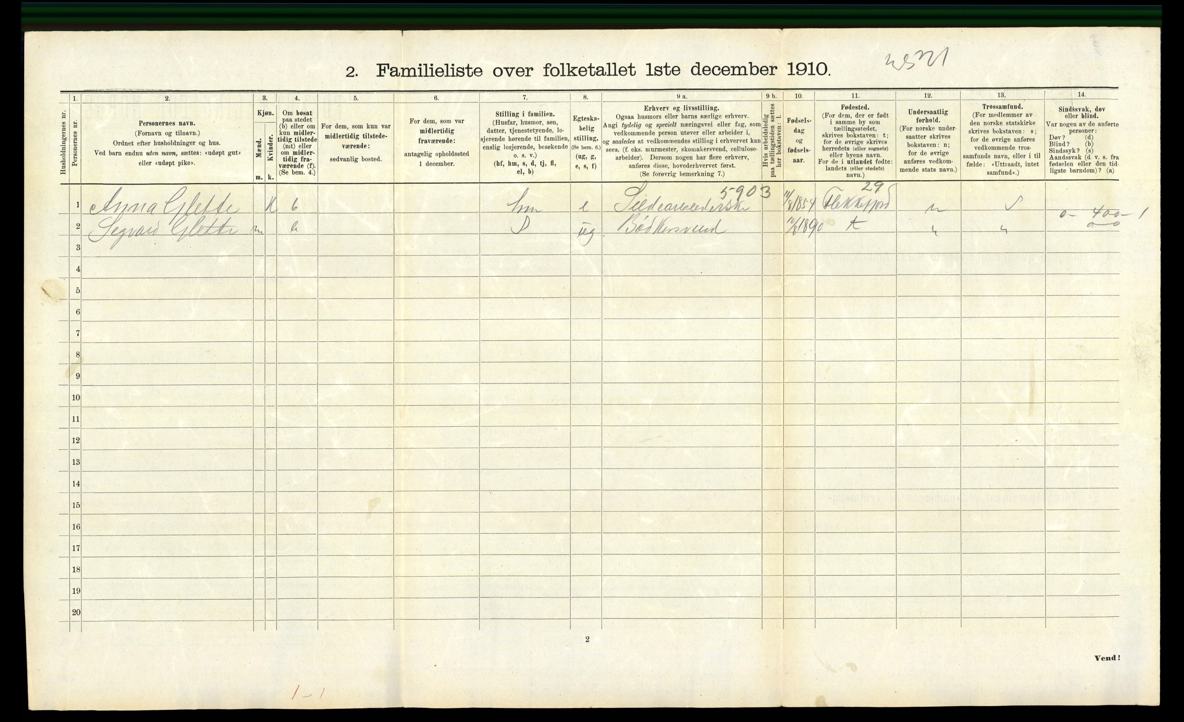 RA, 1910 census for Haugesund, 1910, p. 6009