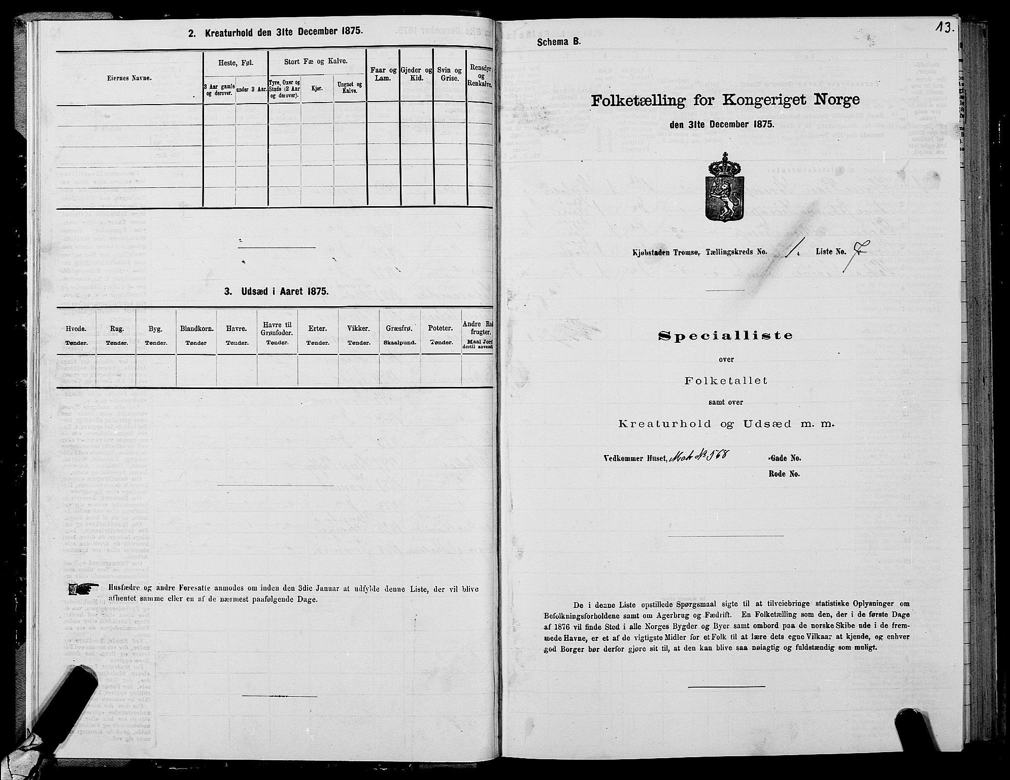 SATØ, 1875 census for 1902P Tromsø, 1875, p. 1013