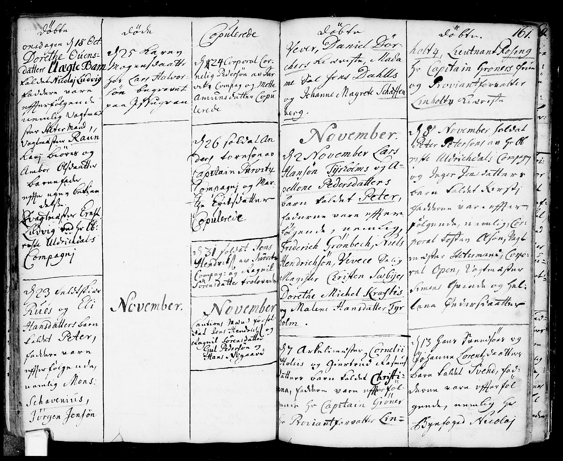 Fredrikstad prestekontor Kirkebøker, AV/SAO-A-11082/F/Fa/L0001: Parish register (official) no. 1, 1717-1731, p. 161