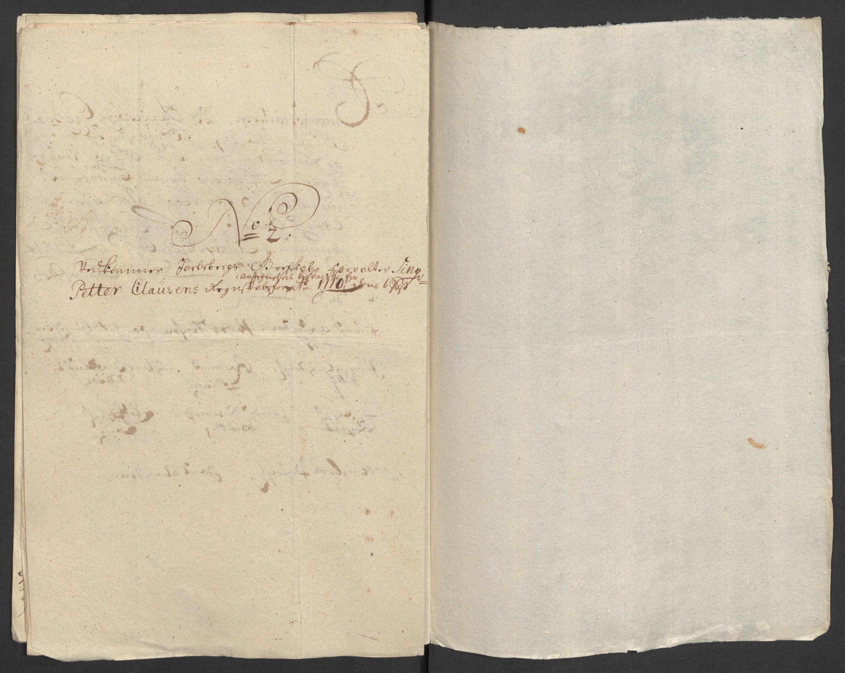 Rentekammeret inntil 1814, Reviderte regnskaper, Fogderegnskap, AV/RA-EA-4092/R32/L1875: Fogderegnskap Jarlsberg grevskap, 1710, p. 366