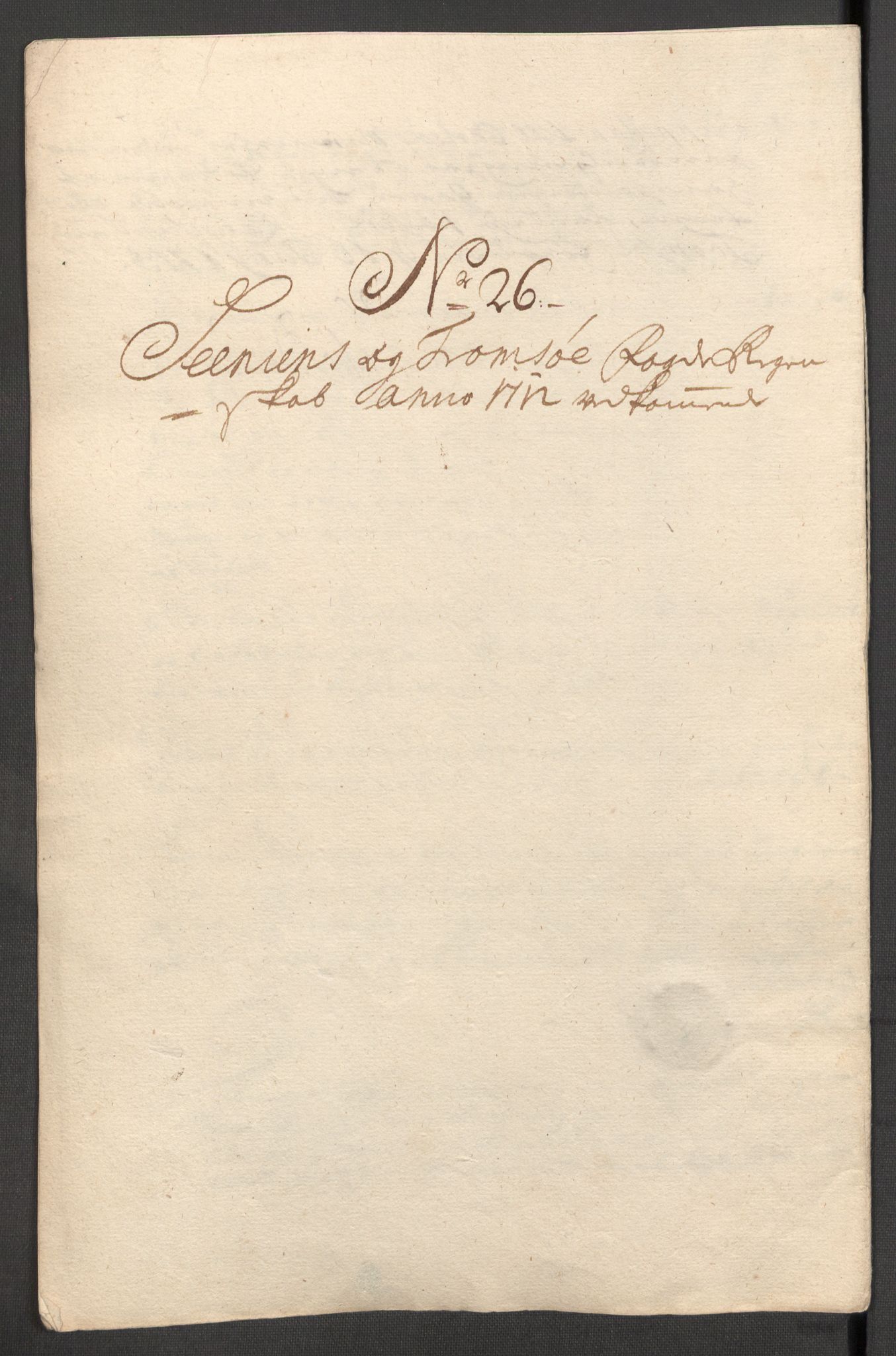 Rentekammeret inntil 1814, Reviderte regnskaper, Fogderegnskap, AV/RA-EA-4092/R68/L4758: Fogderegnskap Senja og Troms, 1711-1712, p. 422