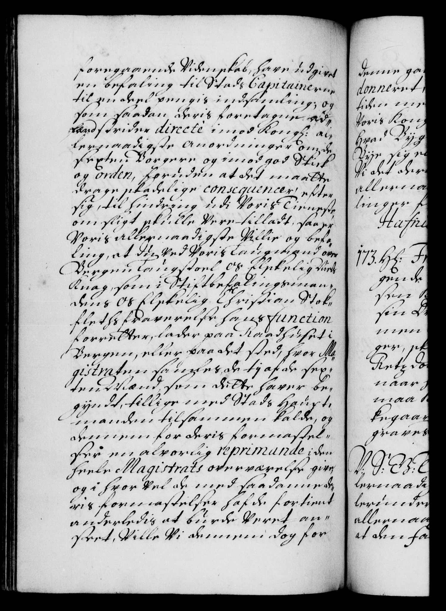 Danske Kanselli 1572-1799, AV/RA-EA-3023/F/Fc/Fca/Fcab/L0016: Norske tegnelser, 1699-1703, p. 548b