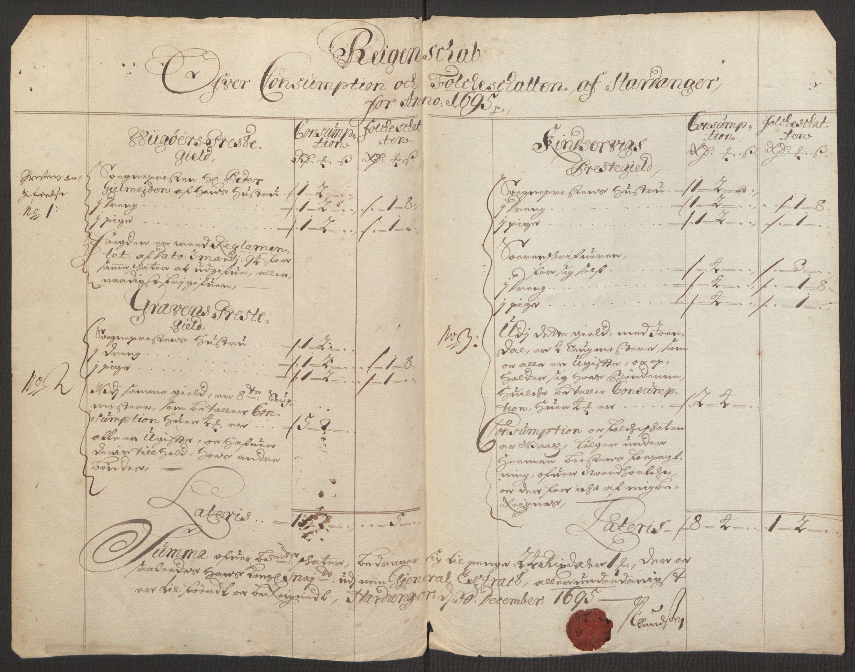 Rentekammeret inntil 1814, Reviderte regnskaper, Fogderegnskap, RA/EA-4092/R48/L2976: Fogderegnskap Sunnhordland og Hardanger, 1695-1696, p. 158