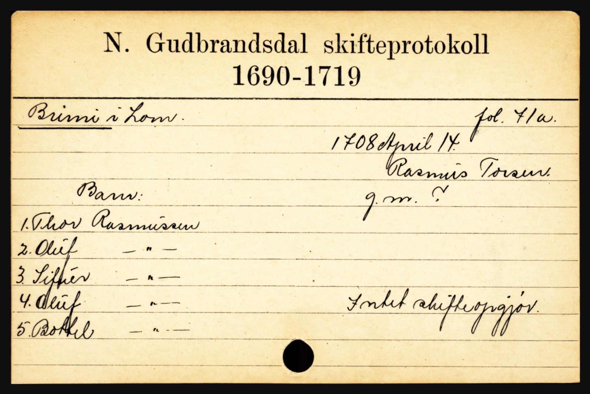 Nord-Gudbrandsdal tingrett, AV/SAH-TING-002/J, 1658-1900, p. 1597