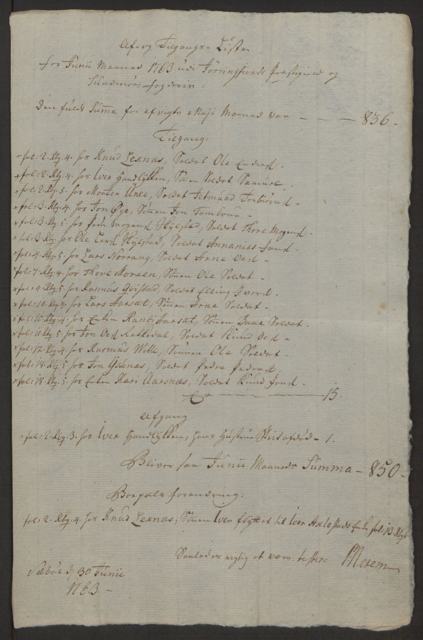 Rentekammeret inntil 1814, Realistisk ordnet avdeling, AV/RA-EA-4070/Ol/L0019: [Gg 10]: Ekstraskatten, 23.09.1762. Sunnmøre, 1762-1763, p. 298