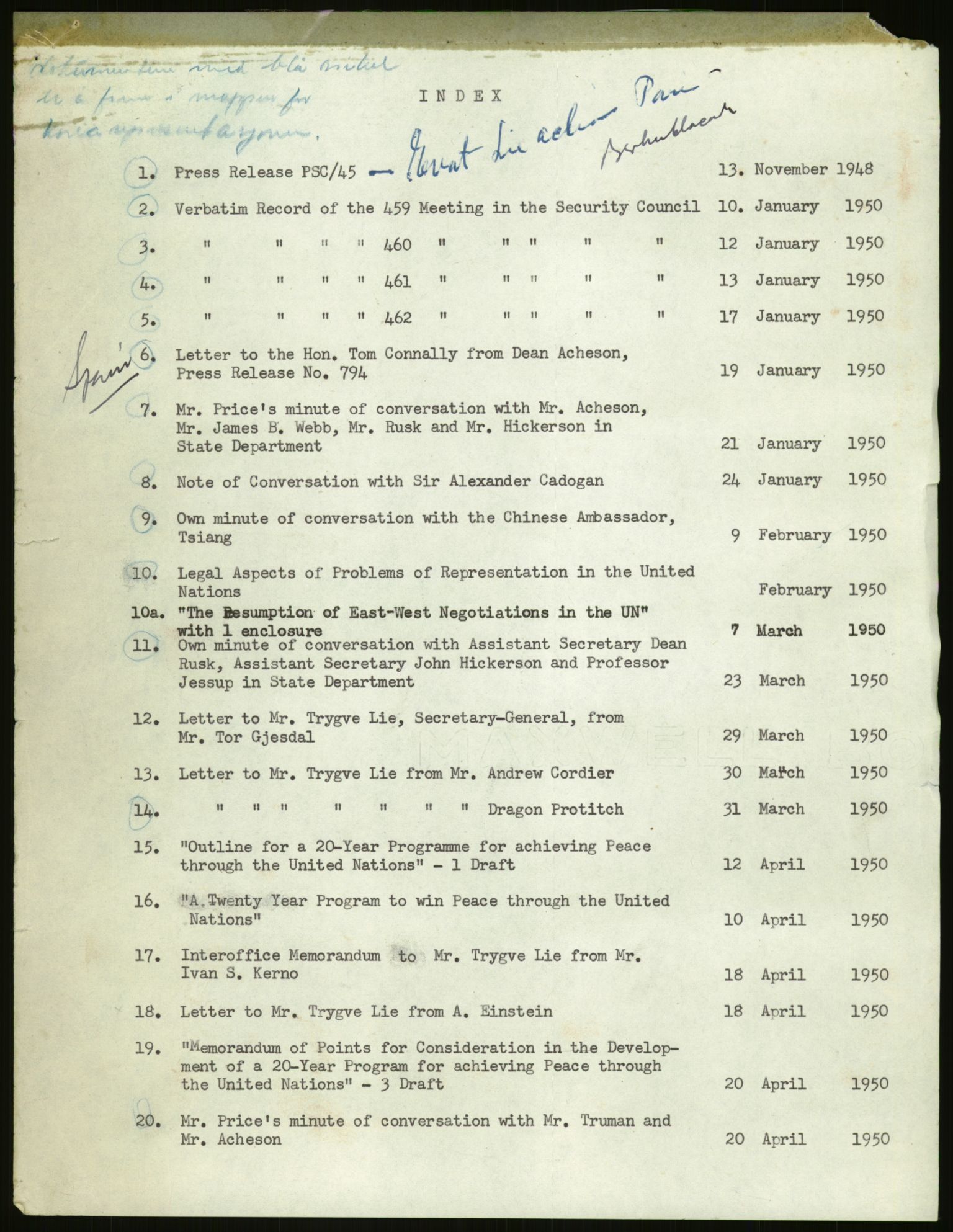 Lie, Trygve, AV/RA-PA-1407/D/L0029: Dokumenter vedr. Kina, 1948-1950, p. 298