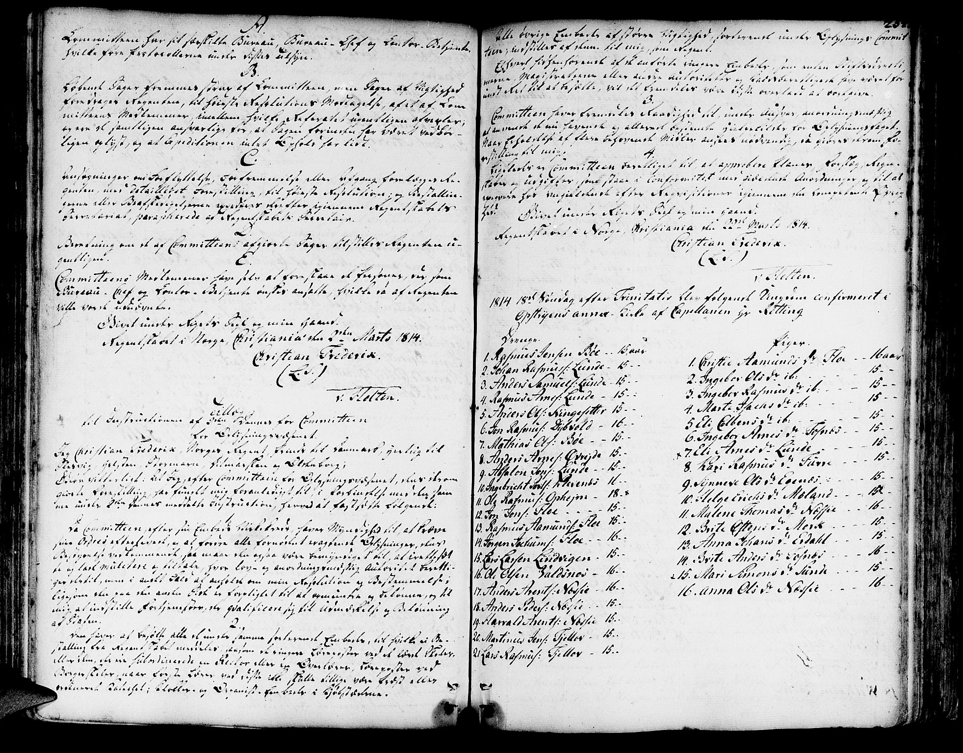 Innvik sokneprestembete, SAB/A-80501: Other parish register no. I.2.A, 1750-1835, p. 254