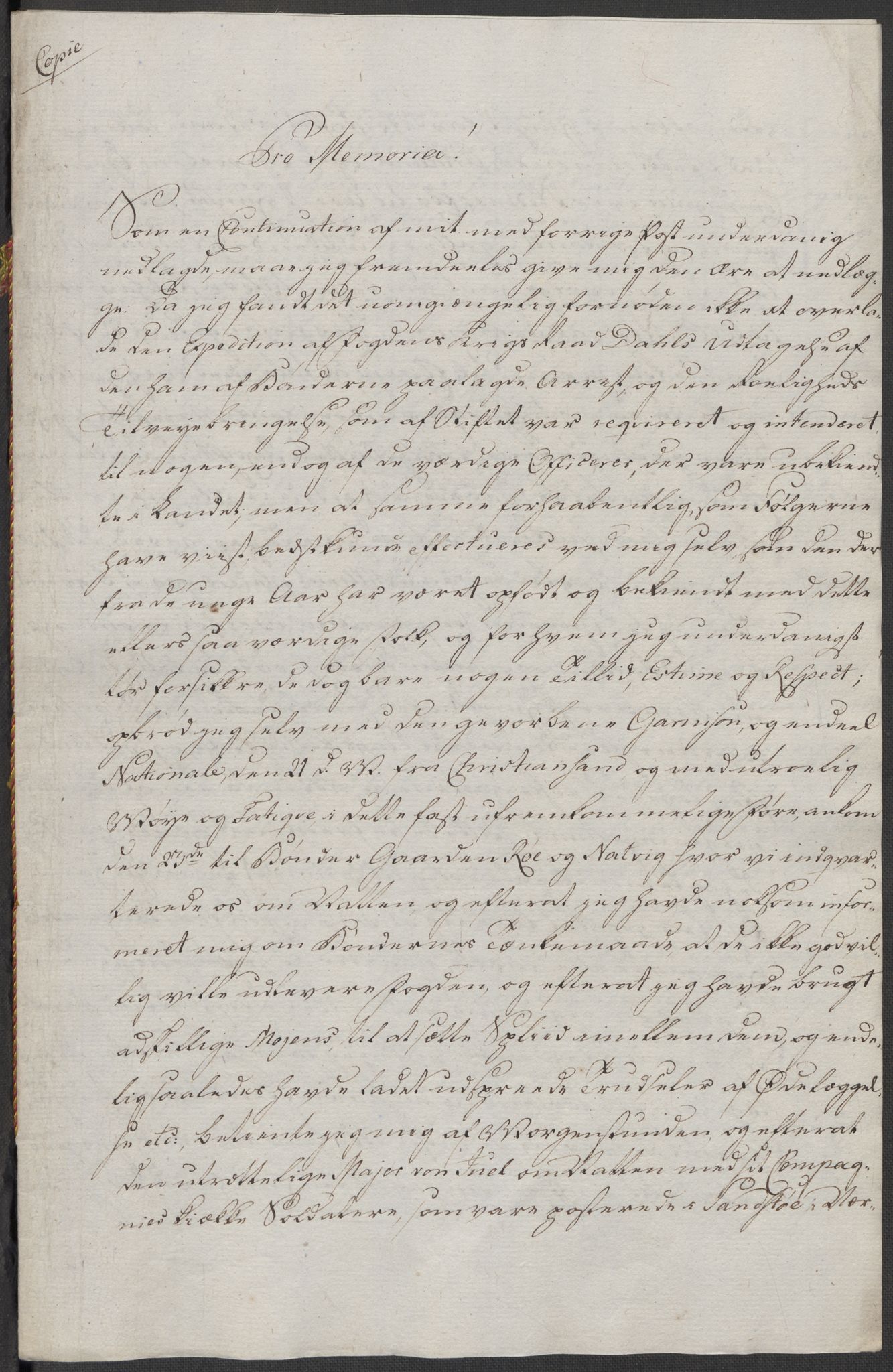 Danske Kanselli, Skapsaker, AV/RA-EA-4061/F/L0102: Skap 16, pakke 7 VIII, 1787-1800, p. 303