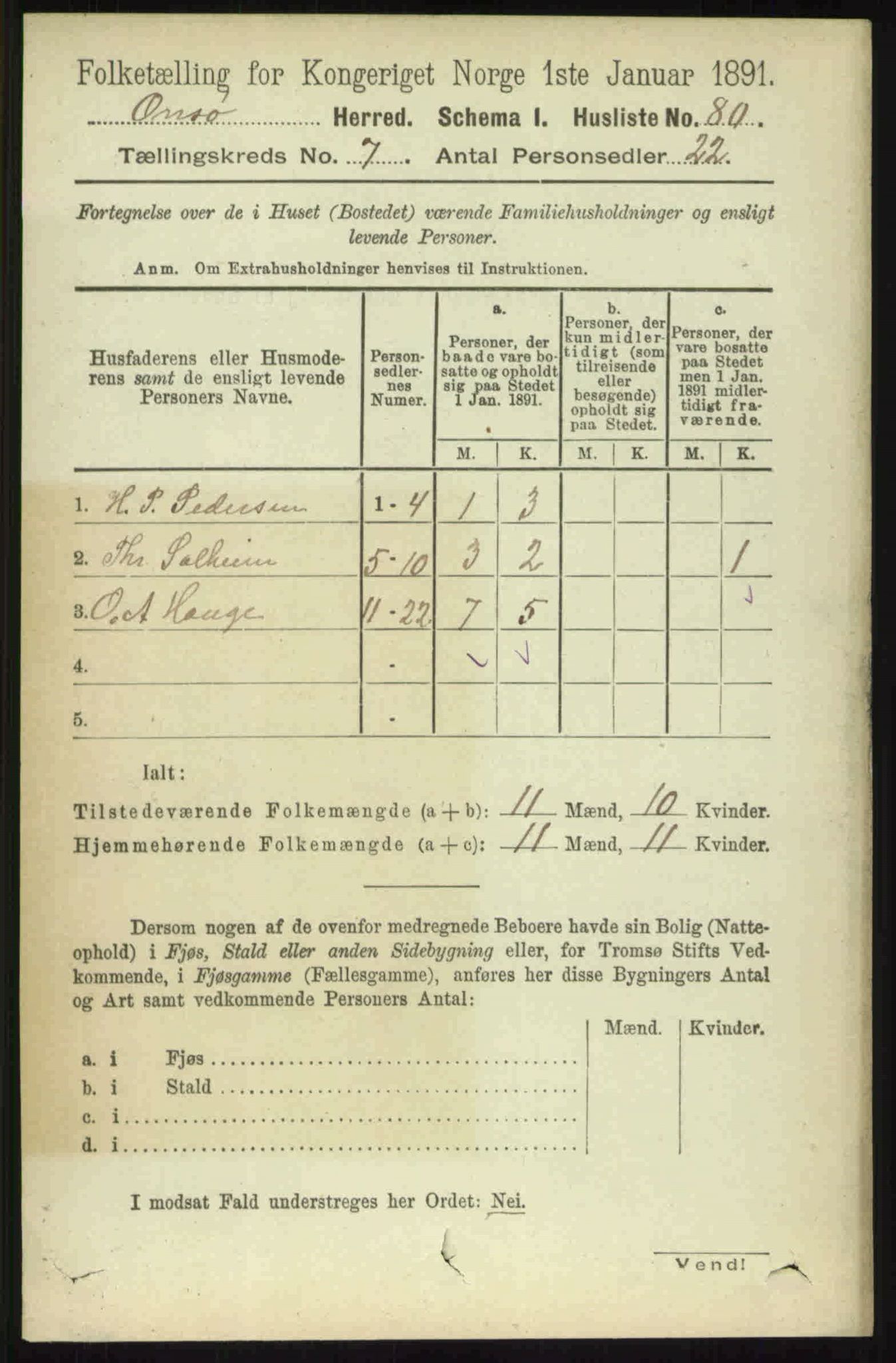 RA, 1891 census for 0134 Onsøy, 1891, p. 6520