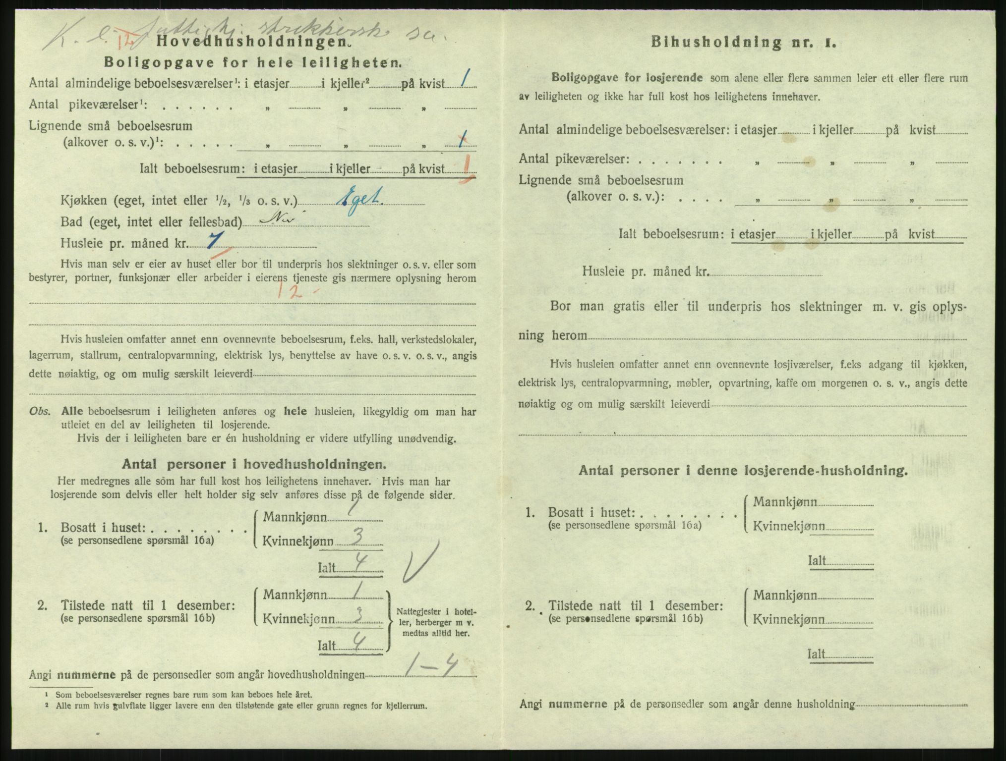 SAKO, 1920 census for Larvik, 1920, p. 7293