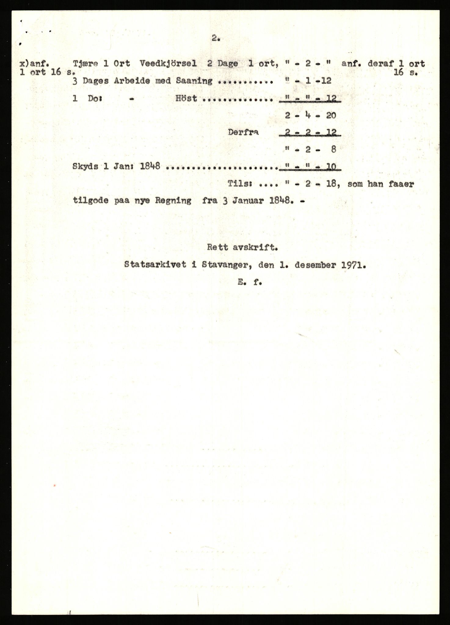 Statsarkivet i Stavanger, AV/SAST-A-101971/03/Y/Yj/L0067: Avskrifter sortert etter gårdsnavn: Prestegården i Vikedal - Refsland, 1750-1930, p. 8