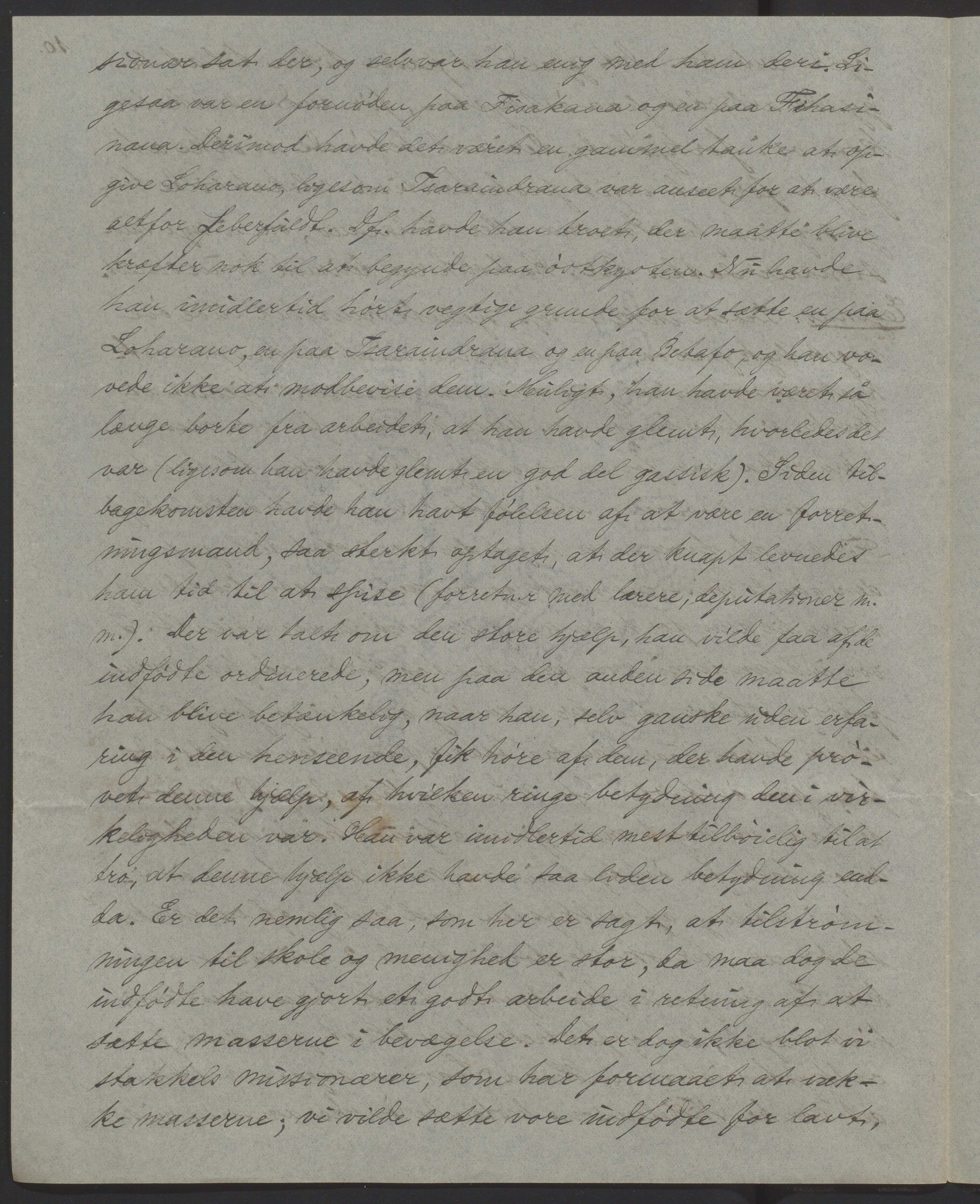 Det Norske Misjonsselskap - hovedadministrasjonen, VID/MA-A-1045/D/Da/Daa/L0037/0002: Konferansereferat og årsberetninger / Konferansereferat fra Madagaskar Innland., 1887