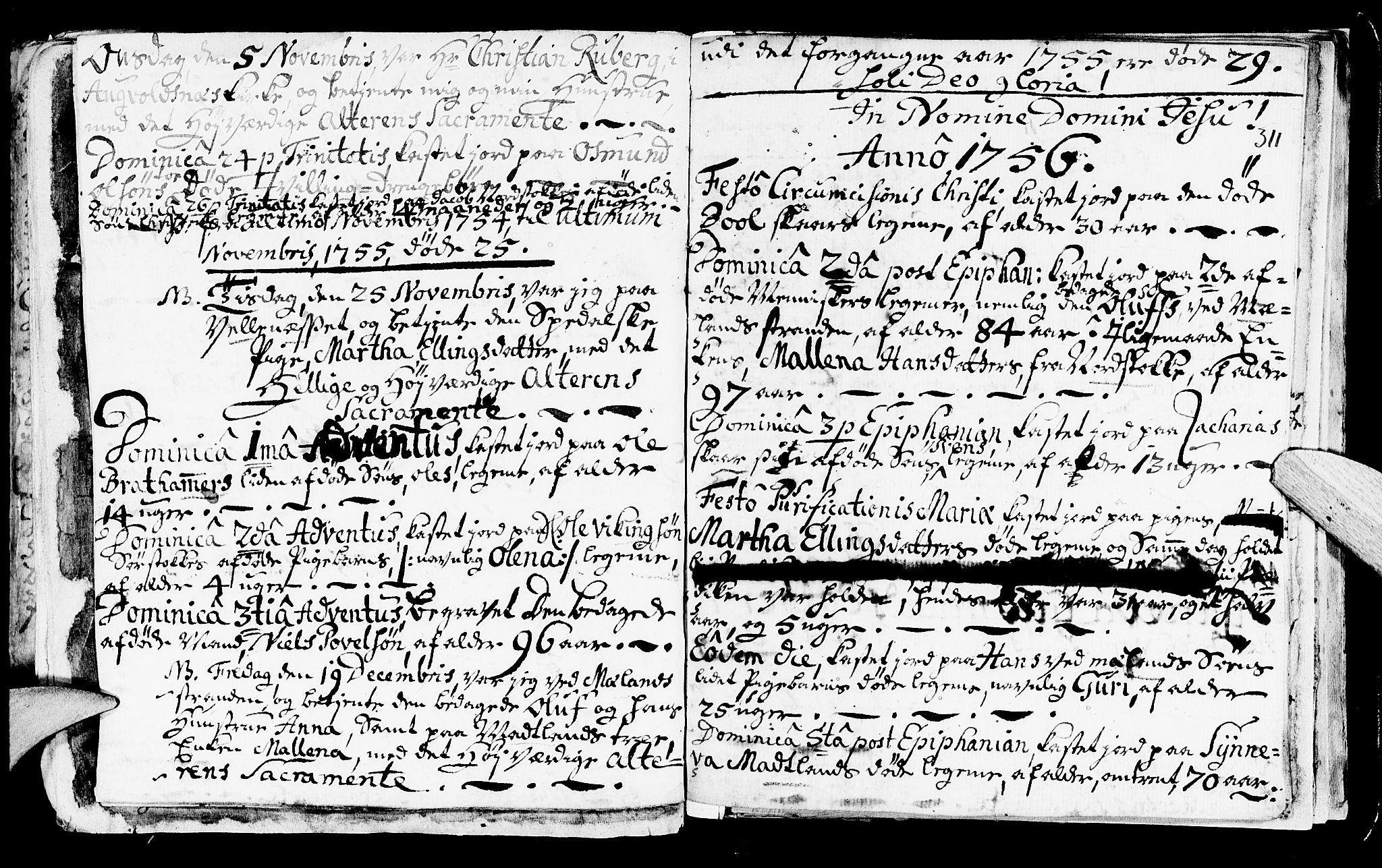 Avaldsnes sokneprestkontor, AV/SAST-A -101851/H/Ha/Haa/L0001: Parish register (official) no. A 1, 1711-1764, p. 311
