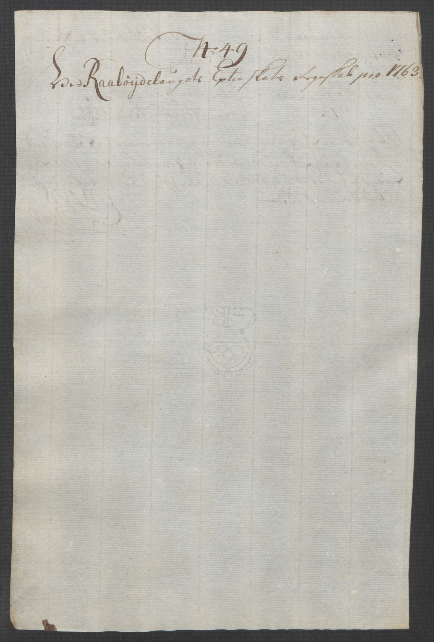 Rentekammeret inntil 1814, Reviderte regnskaper, Fogderegnskap, RA/EA-4092/R40/L2517: Ekstraskatten Råbyggelag, 1762-1763, p. 398