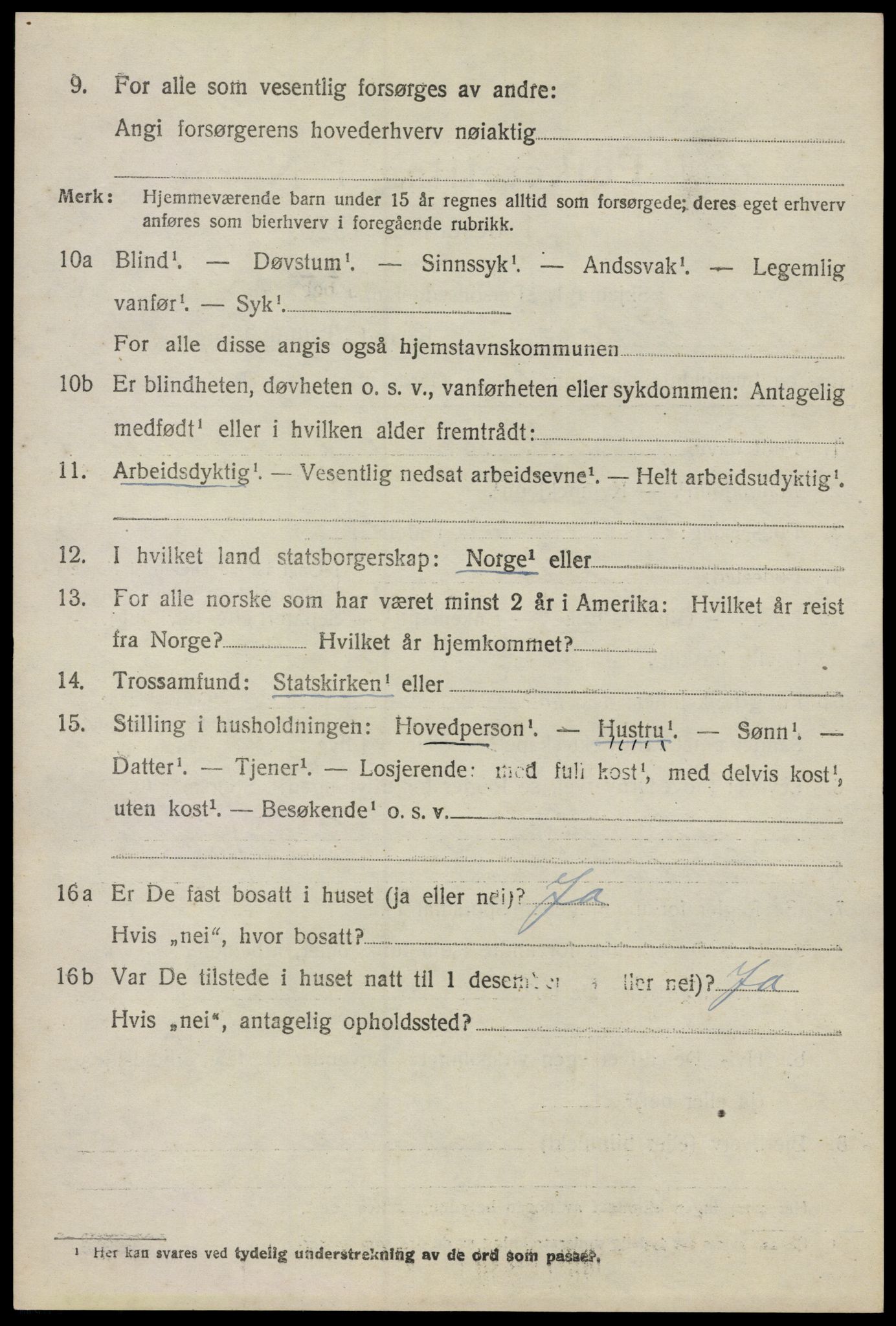 SAO, 1920 census for Moss land district, 1920, p. 6436