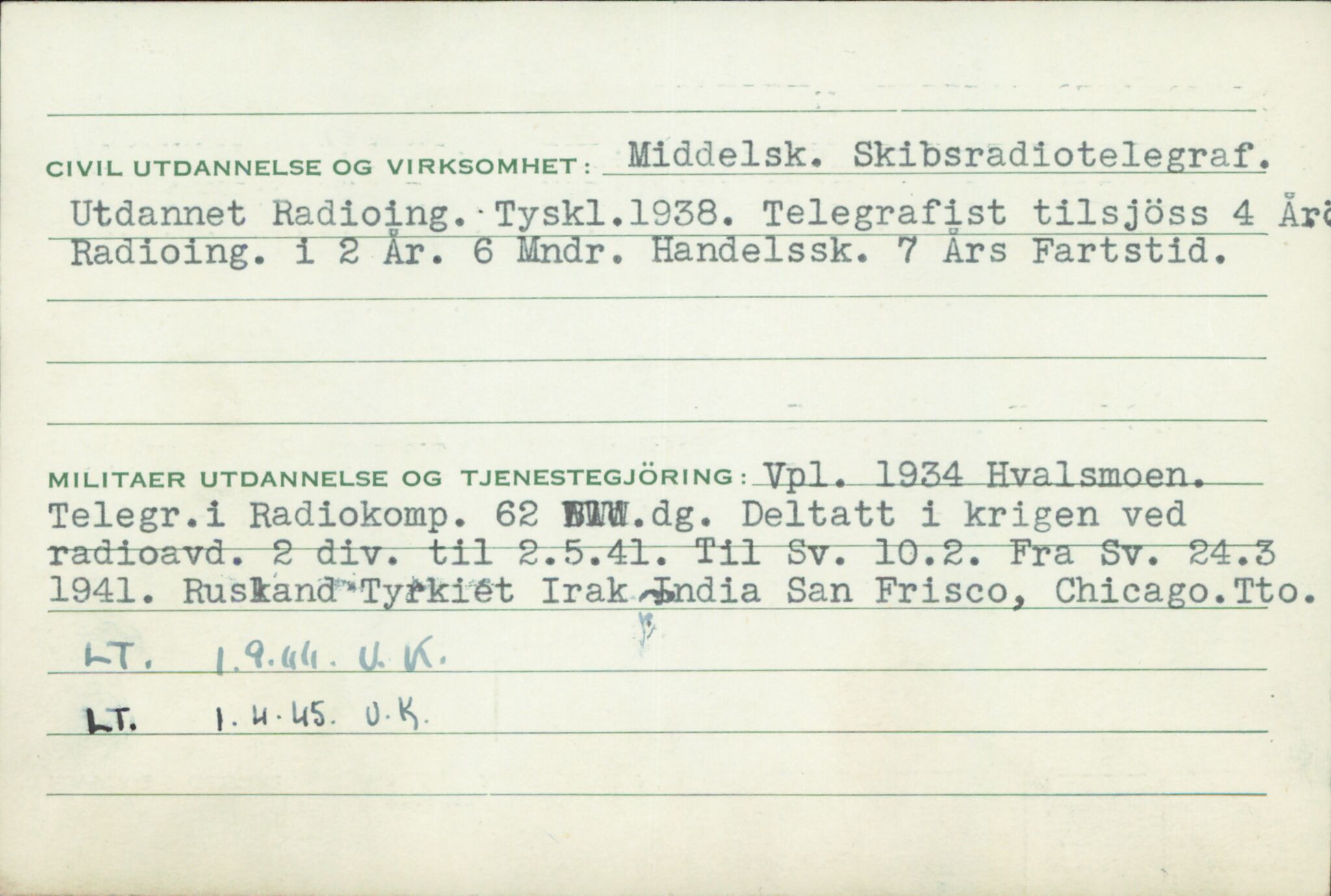 Forsvaret, Forsvarets overkommando/Luftforsvarsstaben, AV/RA-RAFA-4079/P/Pa/L0029: Personellpapirer, 1912, p. 571