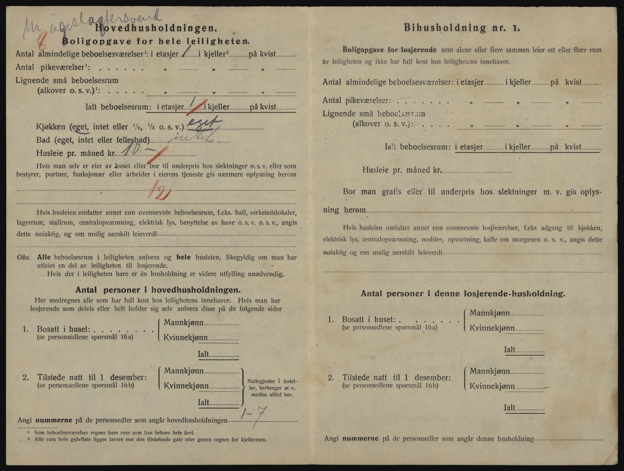 SATØ, 1920 census for Vardø, 1920, p. 1574