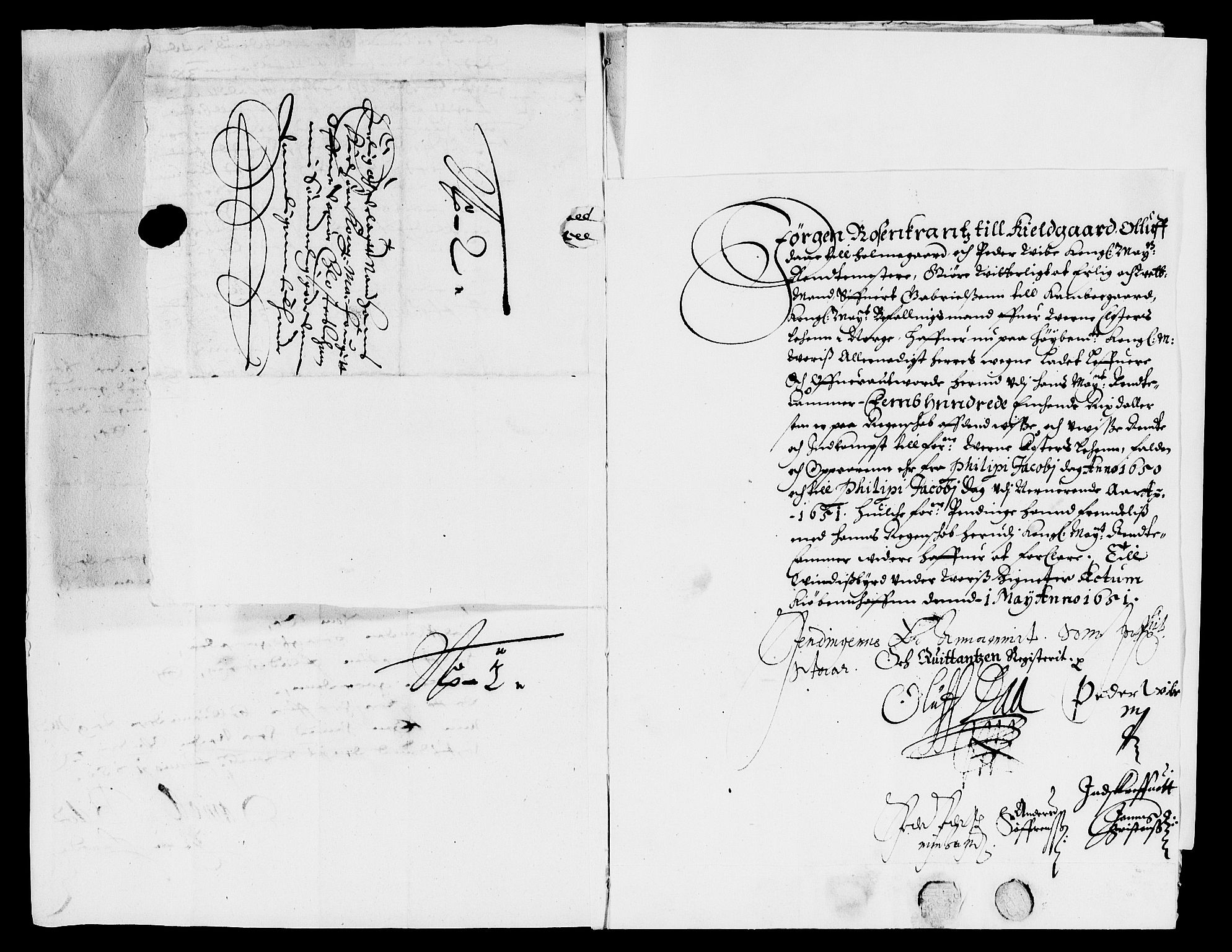 Rentekammeret inntil 1814, Reviderte regnskaper, Lensregnskaper, AV/RA-EA-5023/R/Rb/Rbg/L0008: Verne kloster len, 1618-1651