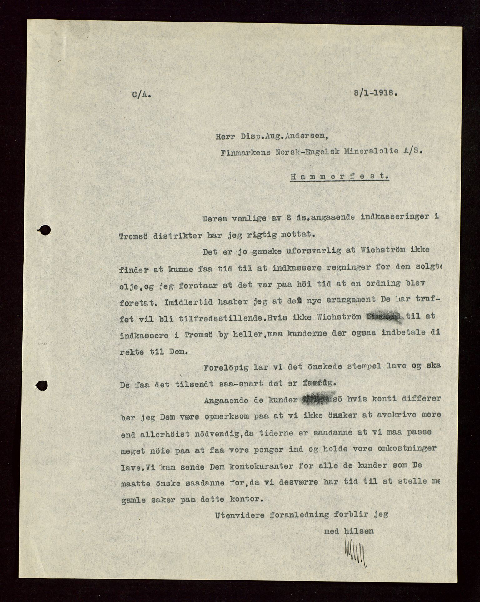 Pa 1521 - A/S Norske Shell, AV/SAST-A-101915/E/Ea/Eaa/L0004: Sjefskorrespondanse, 1918, p. 342