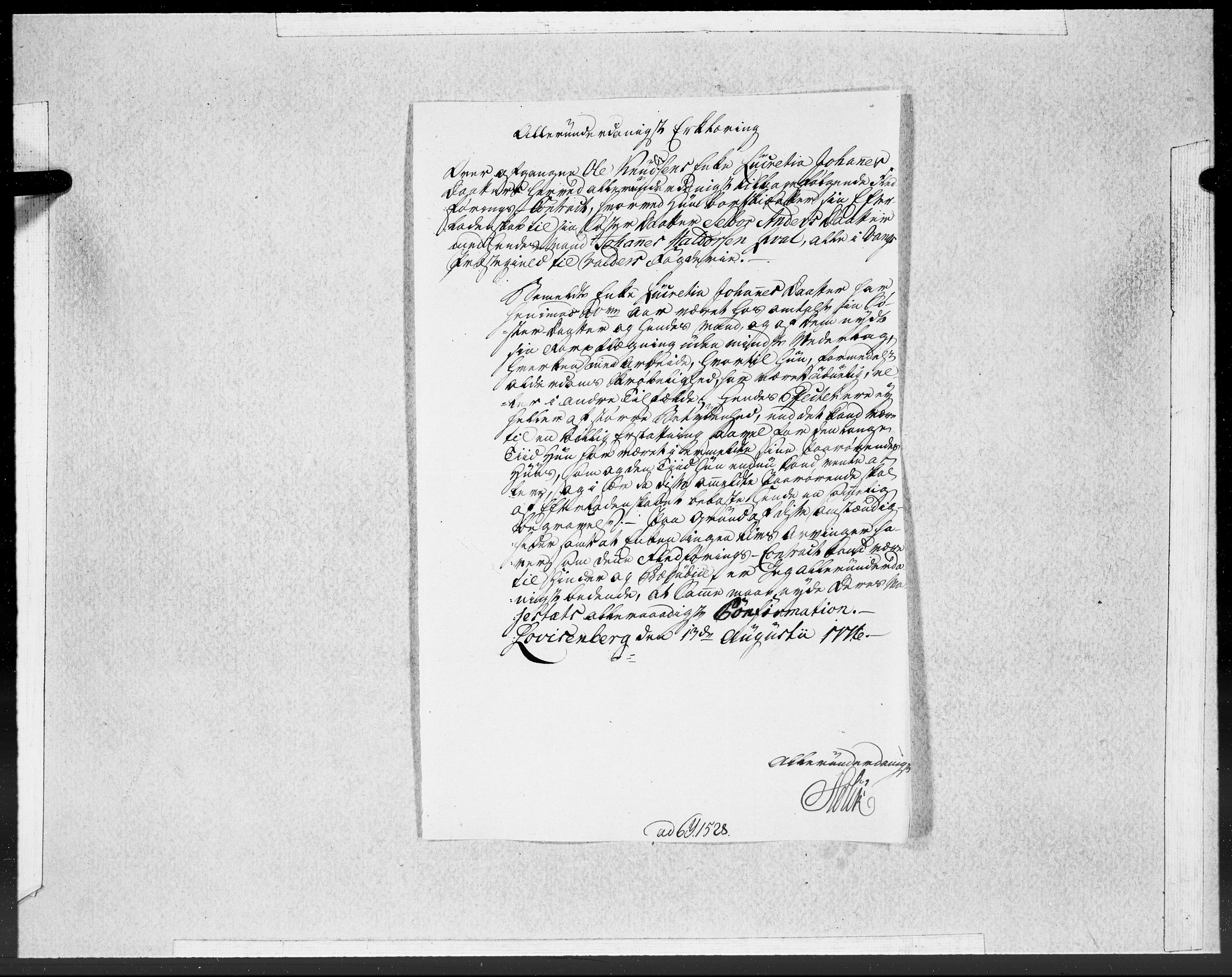 Danske Kanselli 1572-1799, AV/RA-EA-3023/F/Fc/Fcc/Fcca/L0221: Norske innlegg 1572-1799, 1776, p. 227