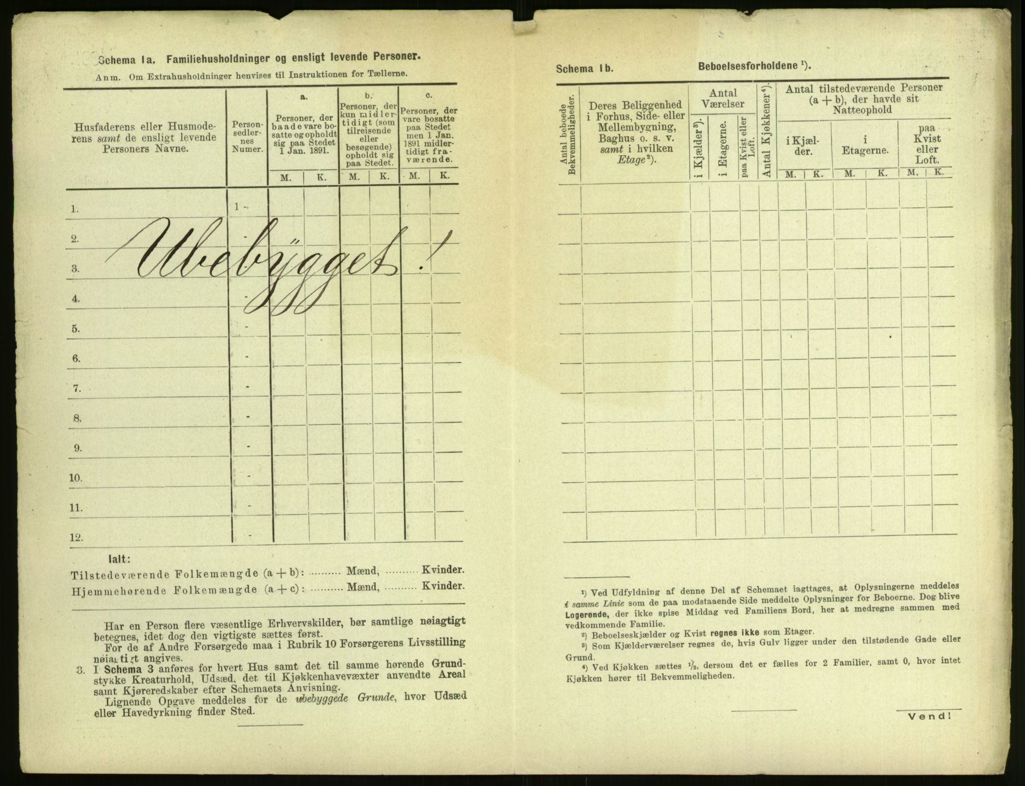 RA, 1891 census for 1601 Trondheim, 1891, p. 2437