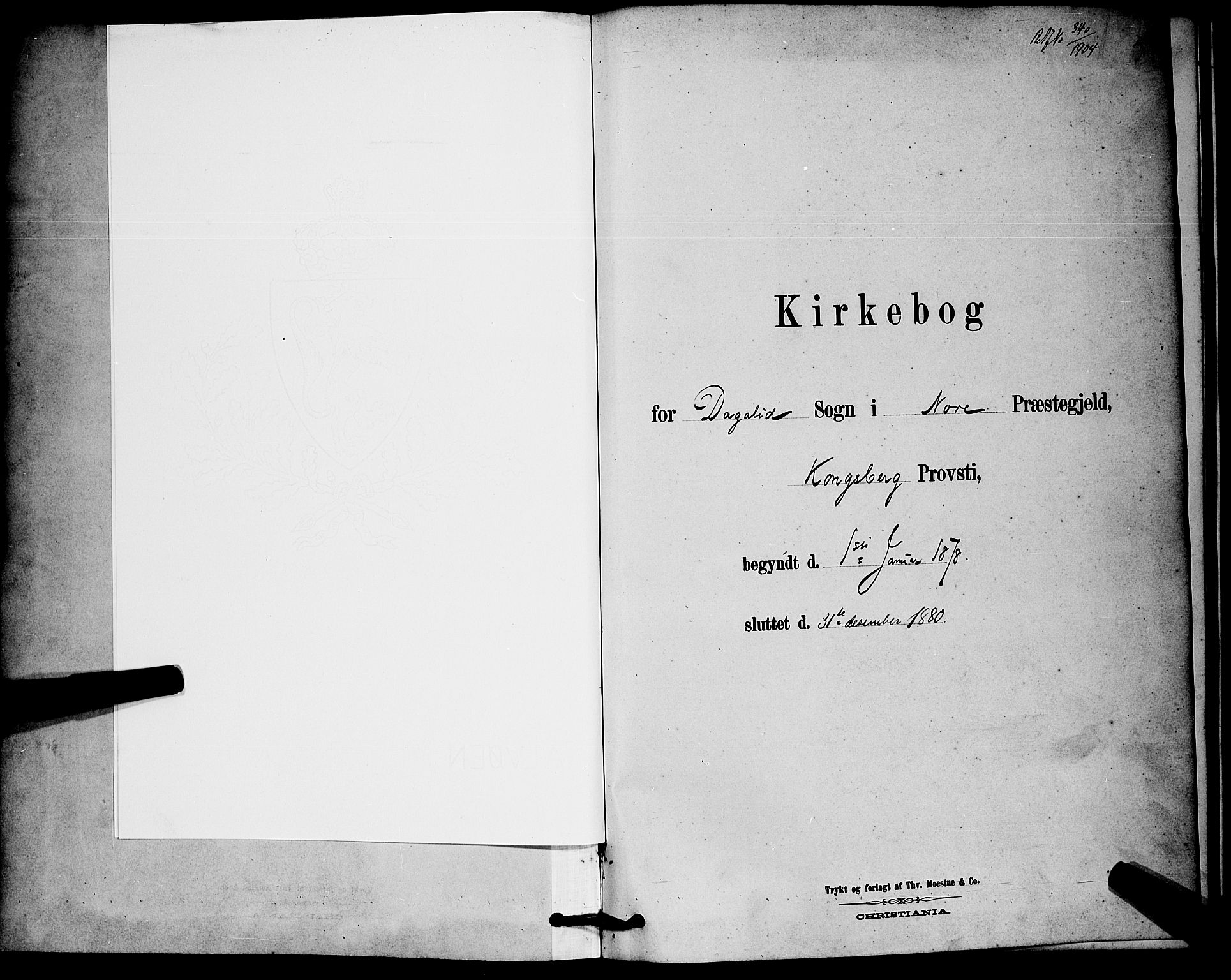 Nore kirkebøker, AV/SAKO-A-238/G/Gc/L0002: Parish register (copy) no. III 2, 1878-1883