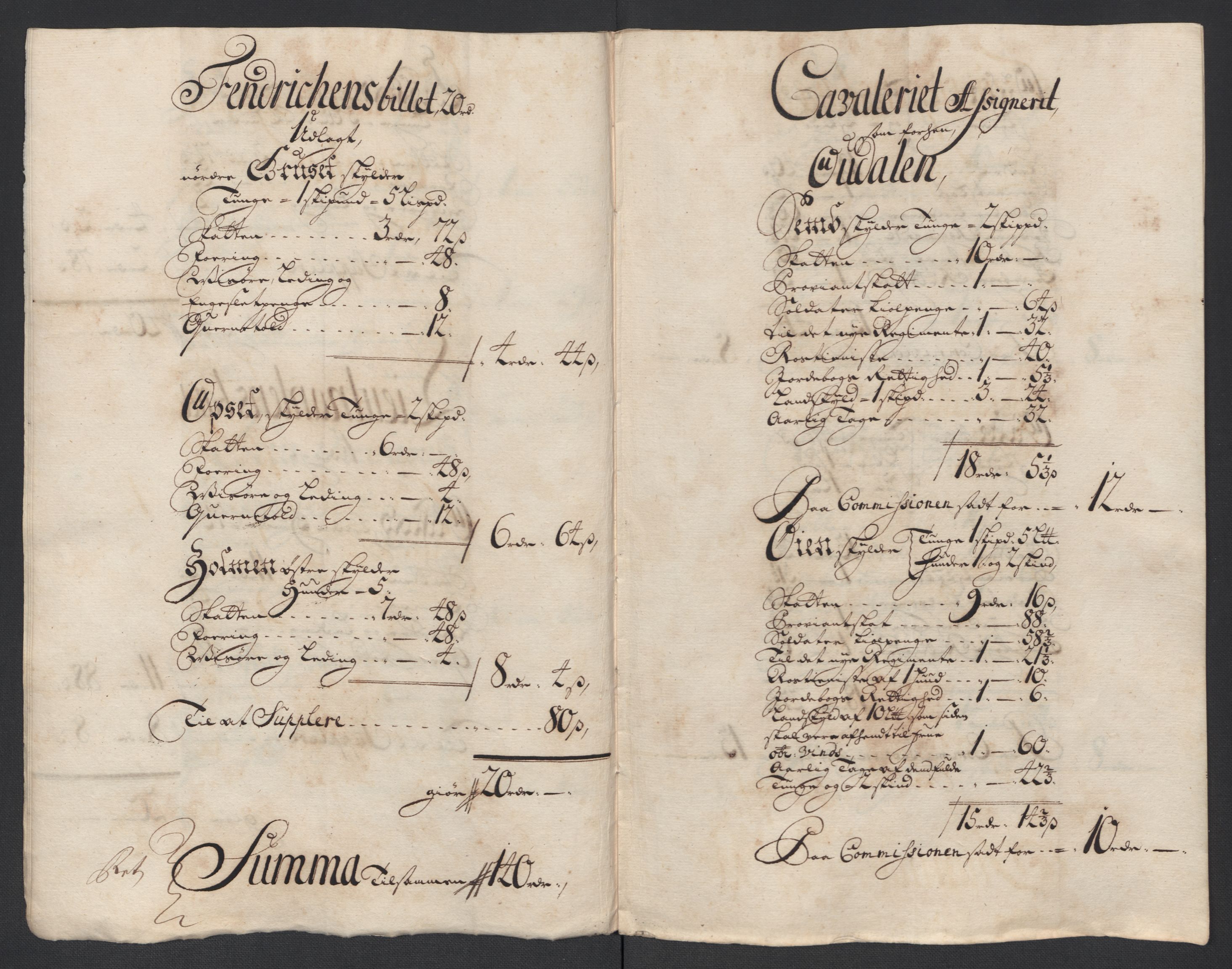 Rentekammeret inntil 1814, Reviderte regnskaper, Fogderegnskap, AV/RA-EA-4092/R13/L0848: Fogderegnskap Solør, Odal og Østerdal, 1711, p. 257