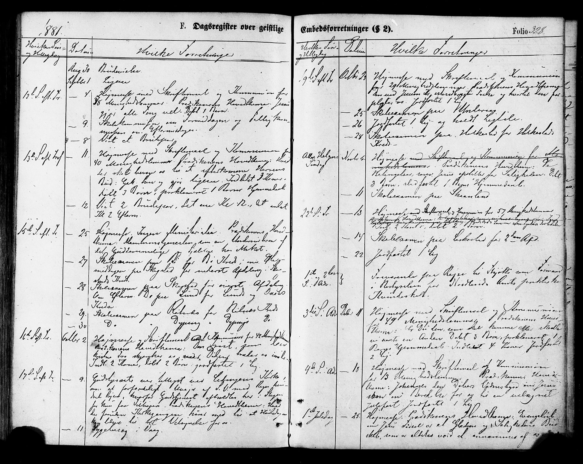 Ministerialprotokoller, klokkerbøker og fødselsregistre - Nordland, SAT/A-1459/855/L0802: Parish register (official) no. 855A10, 1875-1886, p. 328
