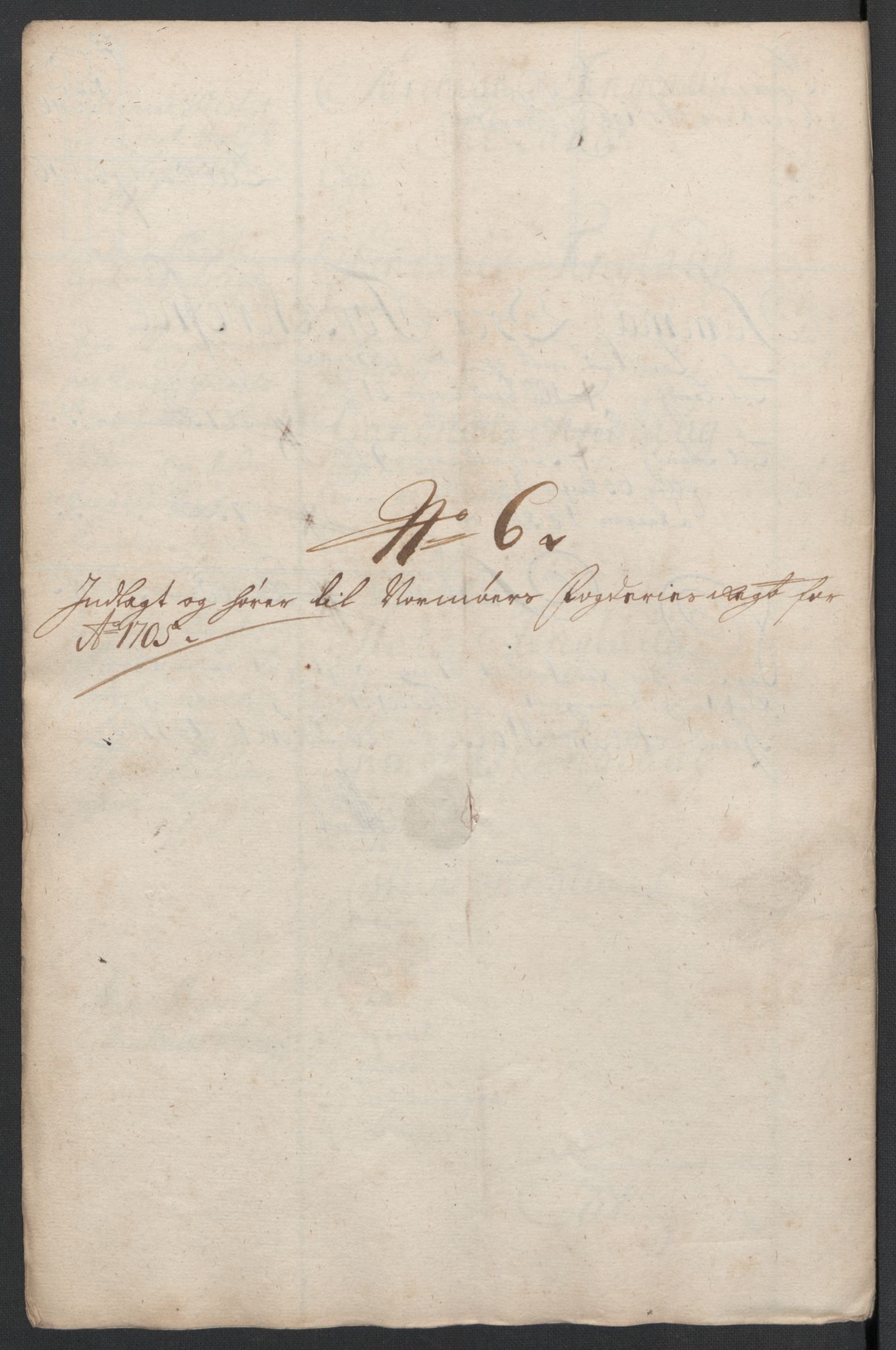 Rentekammeret inntil 1814, Reviderte regnskaper, Fogderegnskap, RA/EA-4092/R56/L3741: Fogderegnskap Nordmøre, 1705, p. 92
