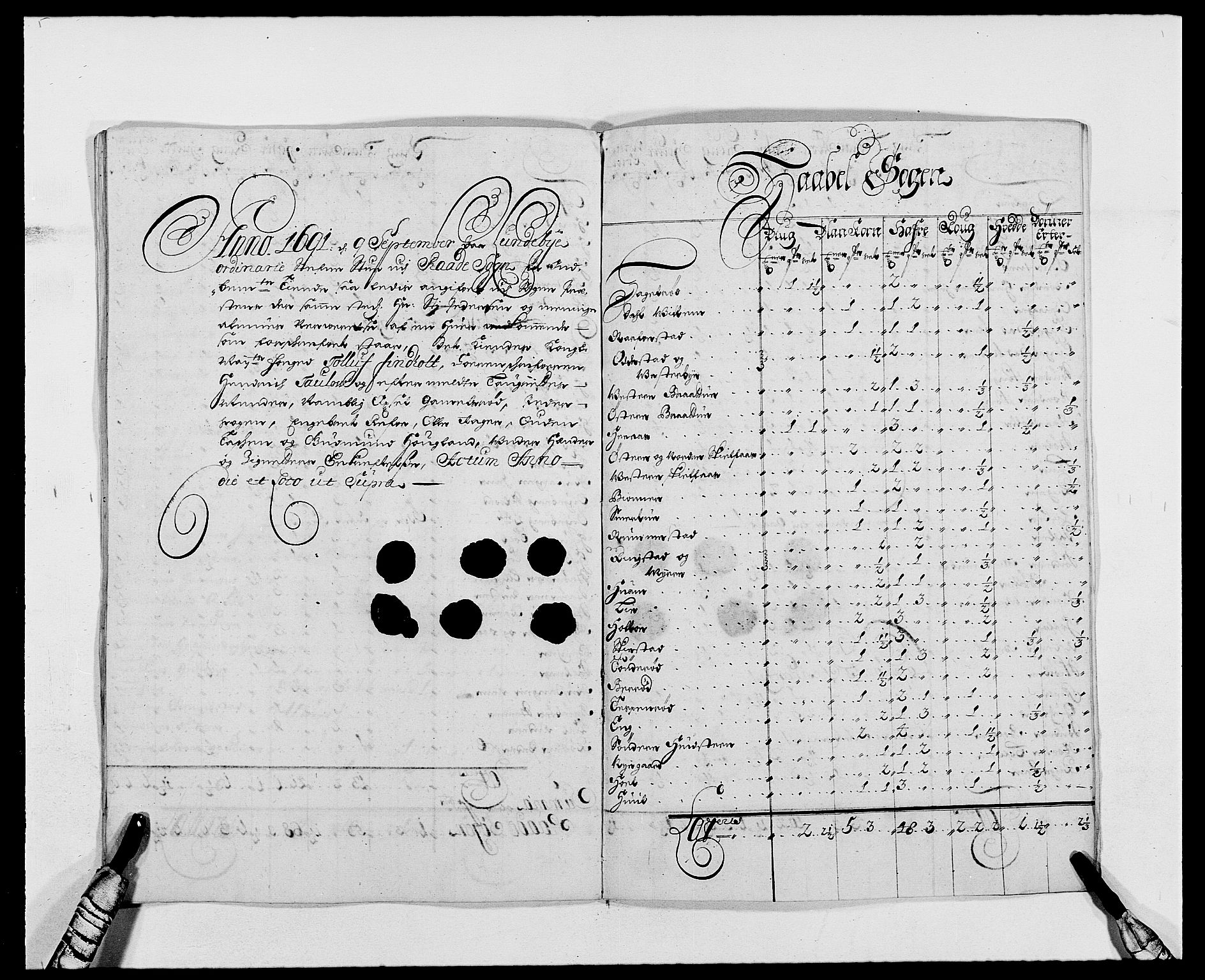 Rentekammeret inntil 1814, Reviderte regnskaper, Fogderegnskap, RA/EA-4092/R02/L0106: Fogderegnskap Moss og Verne kloster, 1688-1691, p. 478