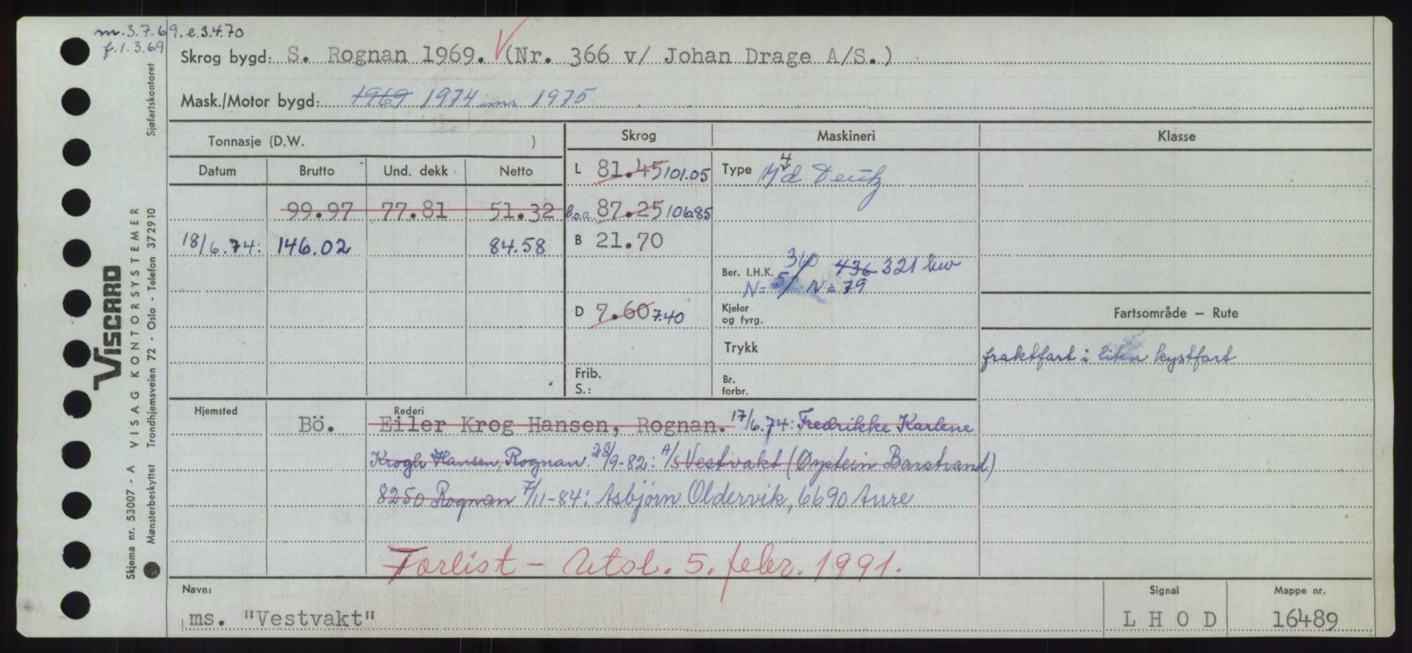 Sjøfartsdirektoratet med forløpere, Skipsmålingen, RA/S-1627/H/Hd/L0040: Fartøy, U-Ve, p. 791