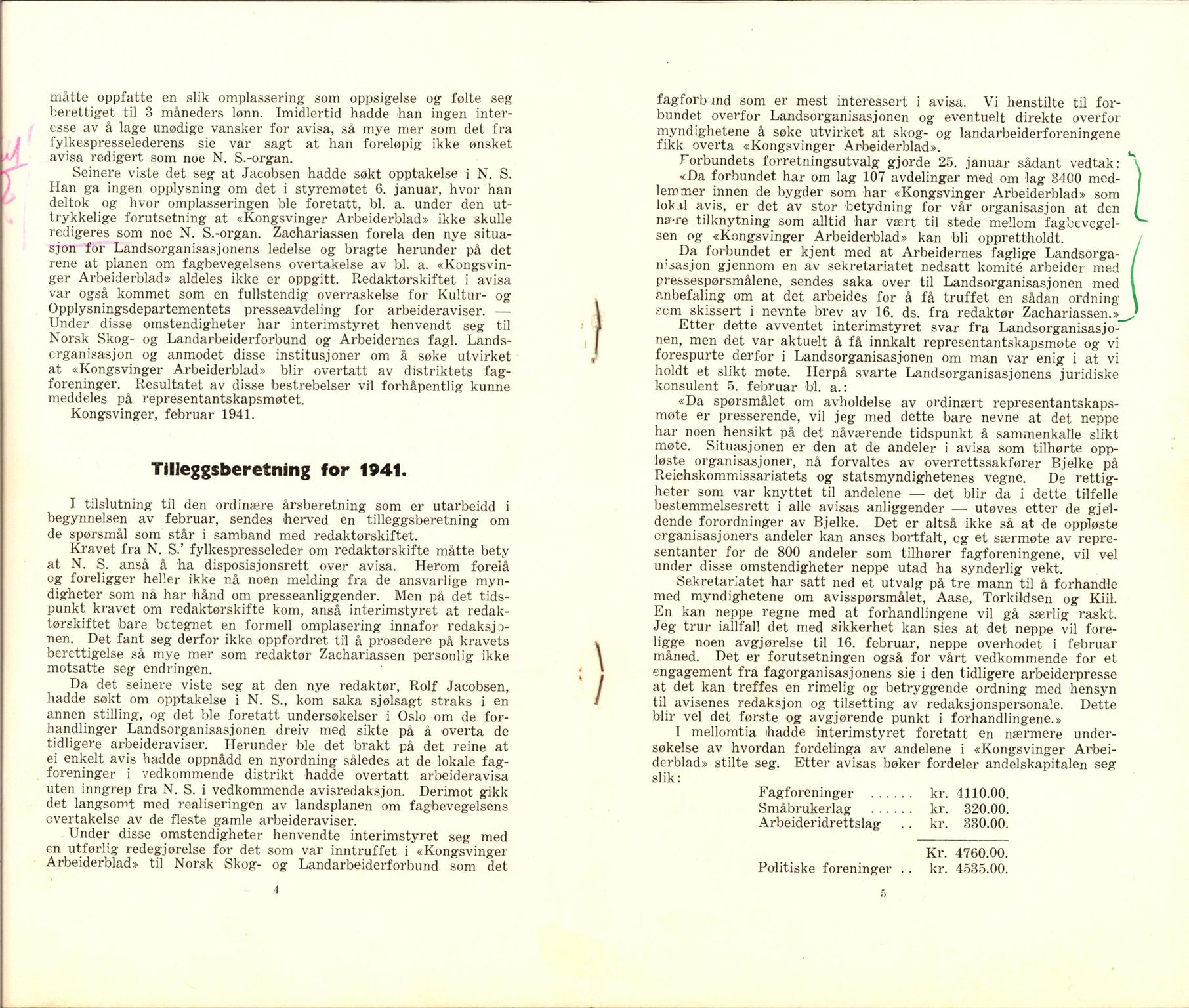 Landssvikarkivet, Kongsvinger politikammer, RA/S-3138-08/Da/L0055/0797: Saker / Anr. 555/45, 1945-1946, p. 89