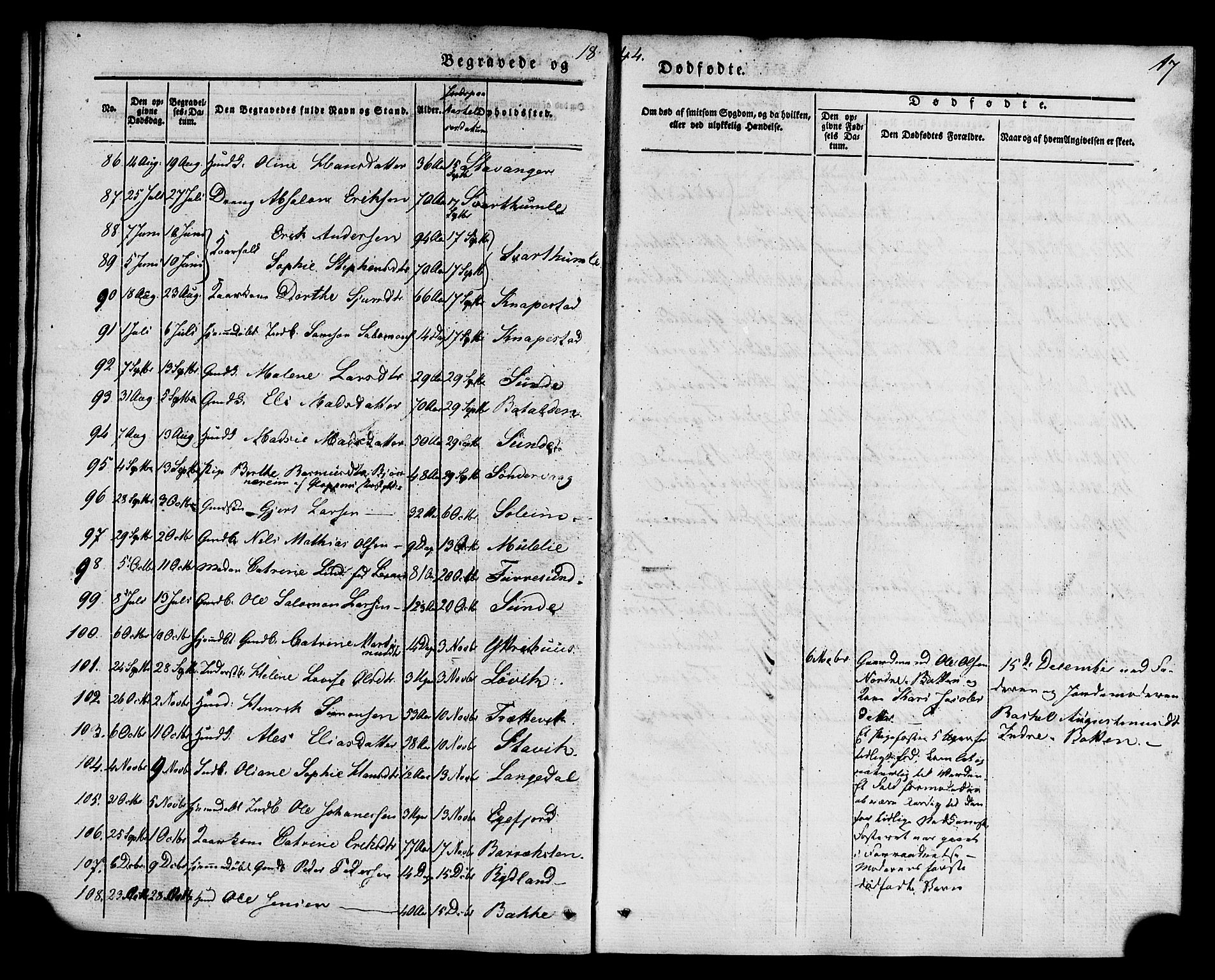 Kinn sokneprestembete, AV/SAB-A-80801/H/Haa/Haaa/L0011: Parish register (official) no. A 11, 1841-1855, p. 17